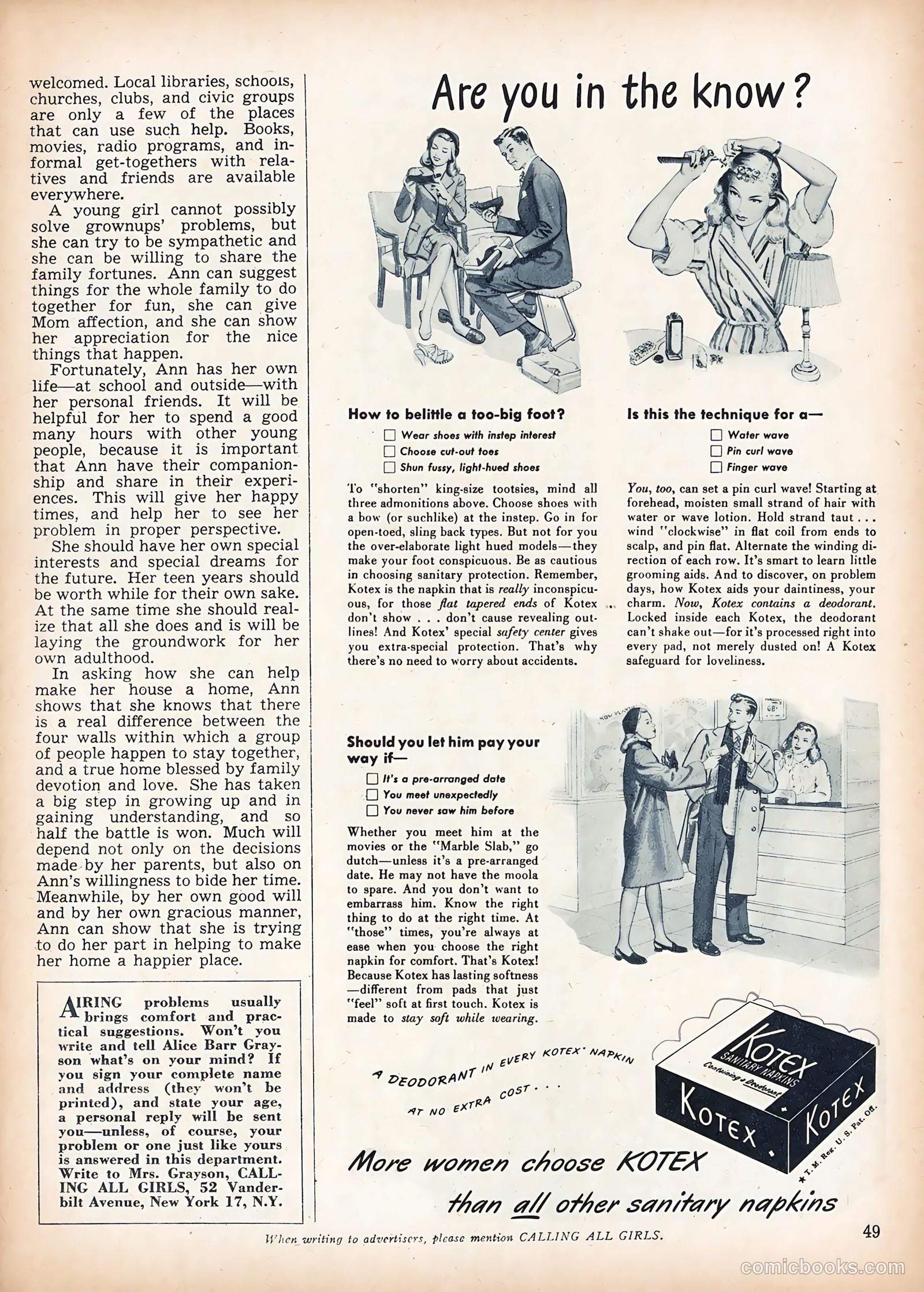 Calling All Girls #45 — page 49 of 68