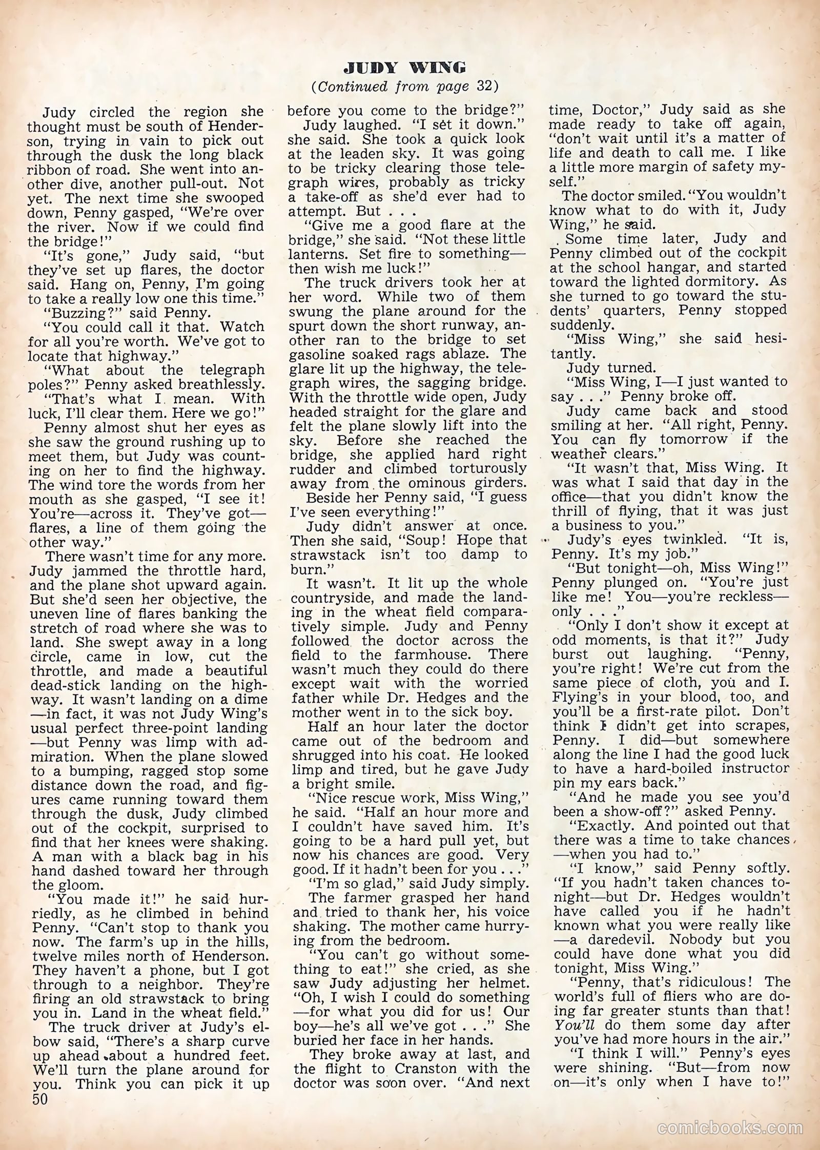 Calling All Girls #45 — page 50 of 68