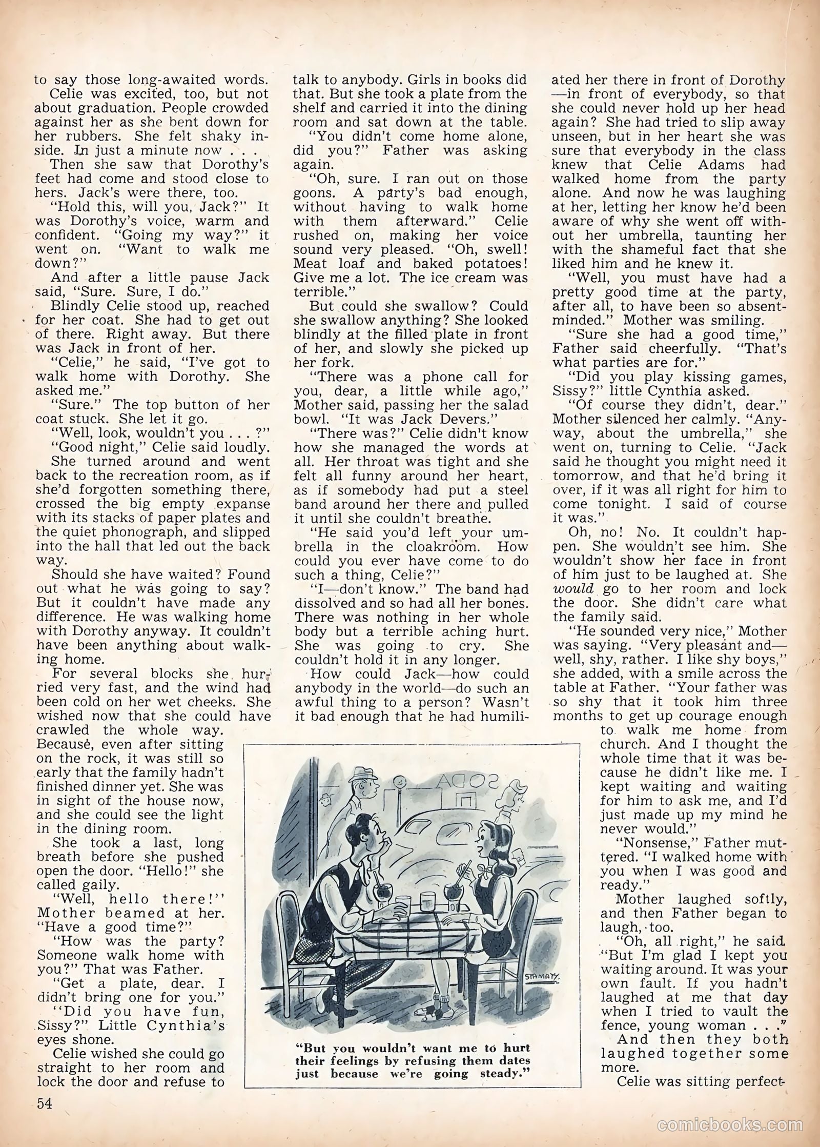 Calling All Girls #45 — page 54 of 68