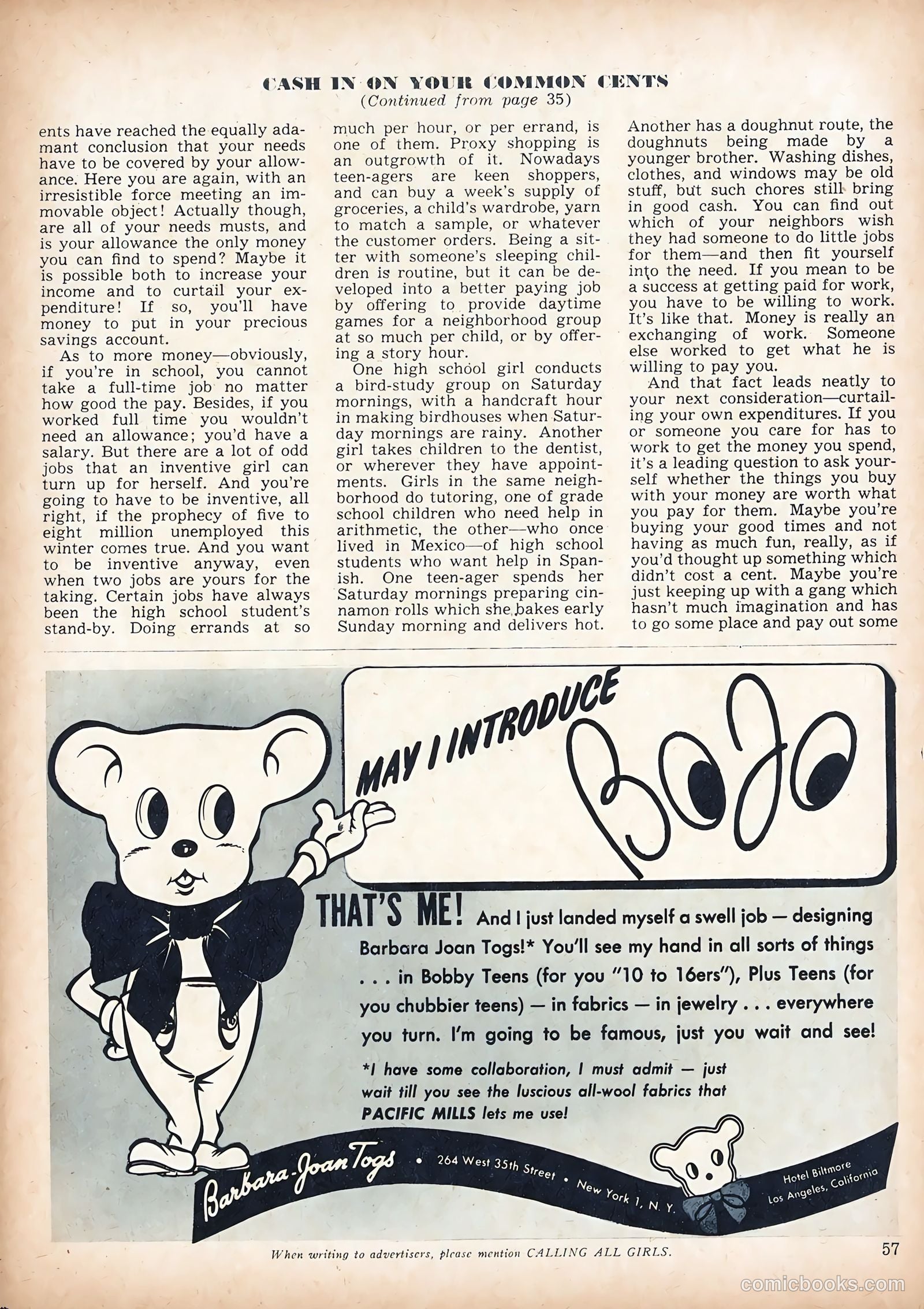 Calling All Girls #45 — page 57 of 68