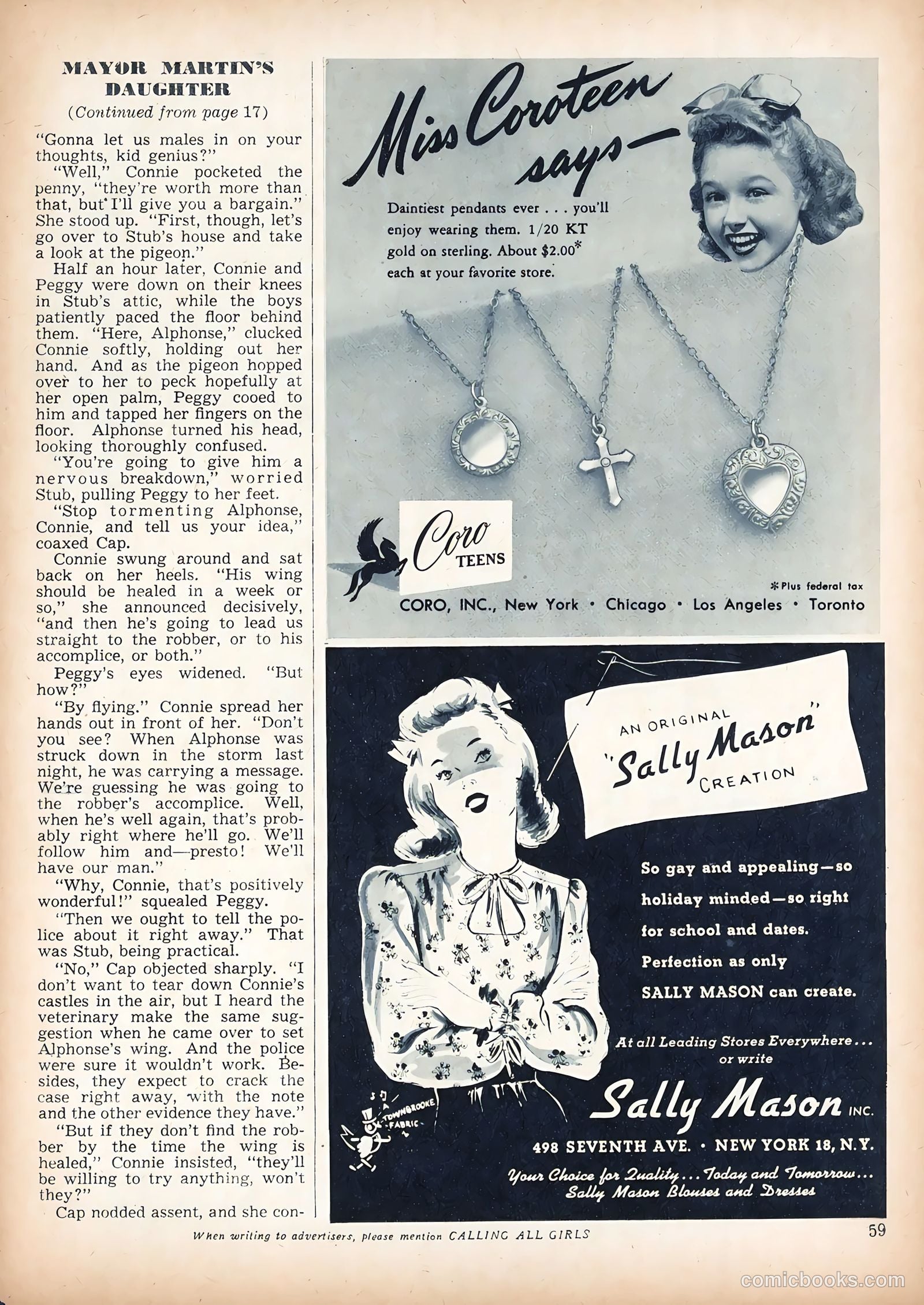 Calling All Girls #45 — page 59 of 68