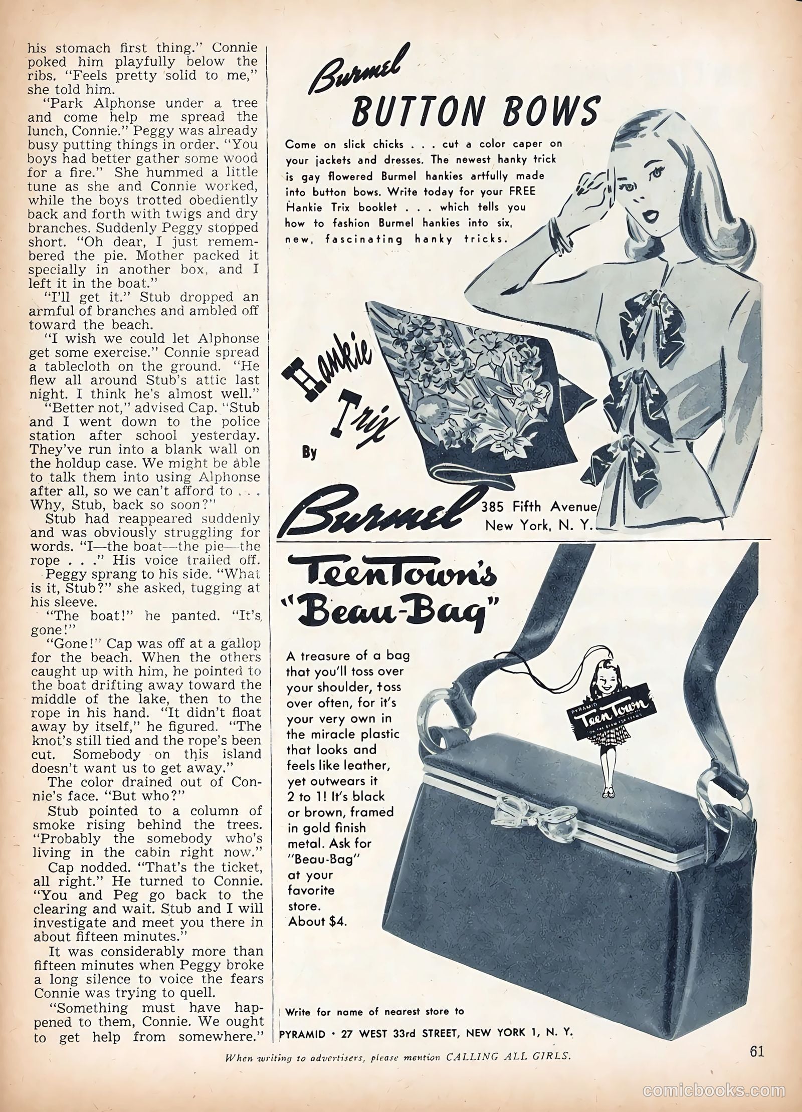 Calling All Girls #45 — page 61 of 68