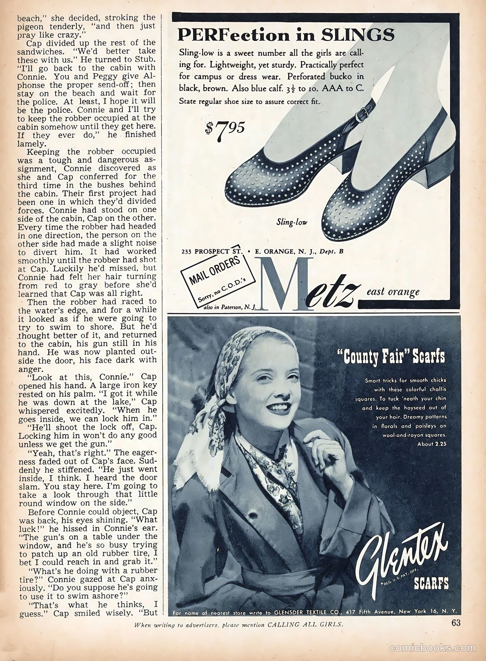 Calling All Girls #45 — page 63 of 68