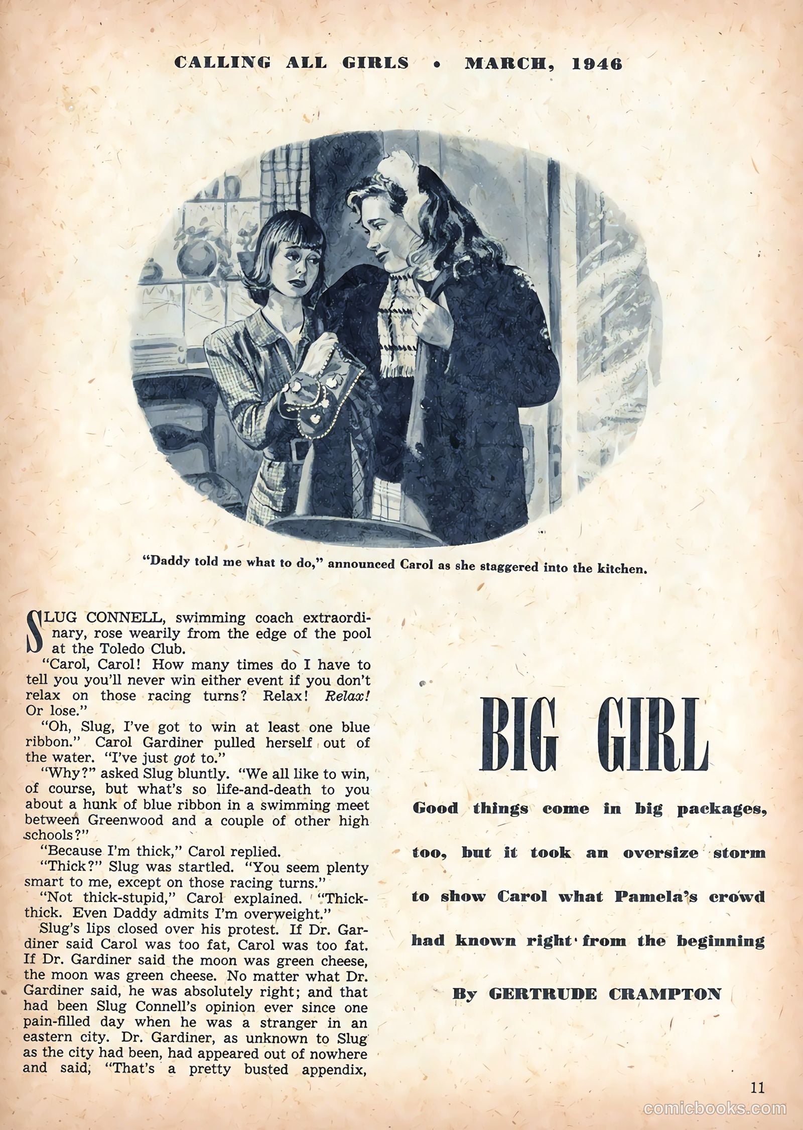 Calling All Girls #47 — page 11 of 94