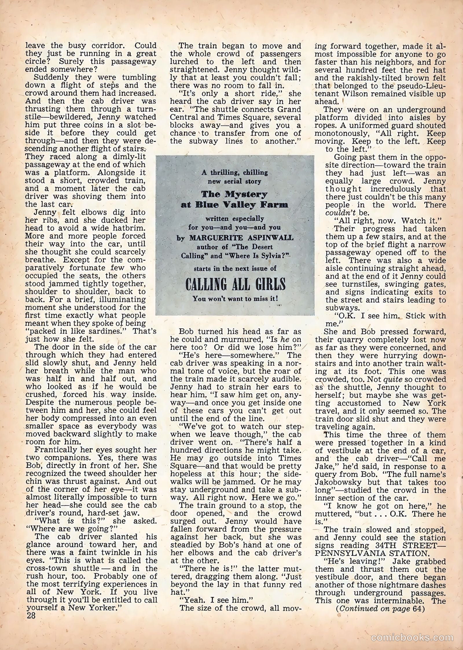 Calling All Girls #47 — page 33 of 94