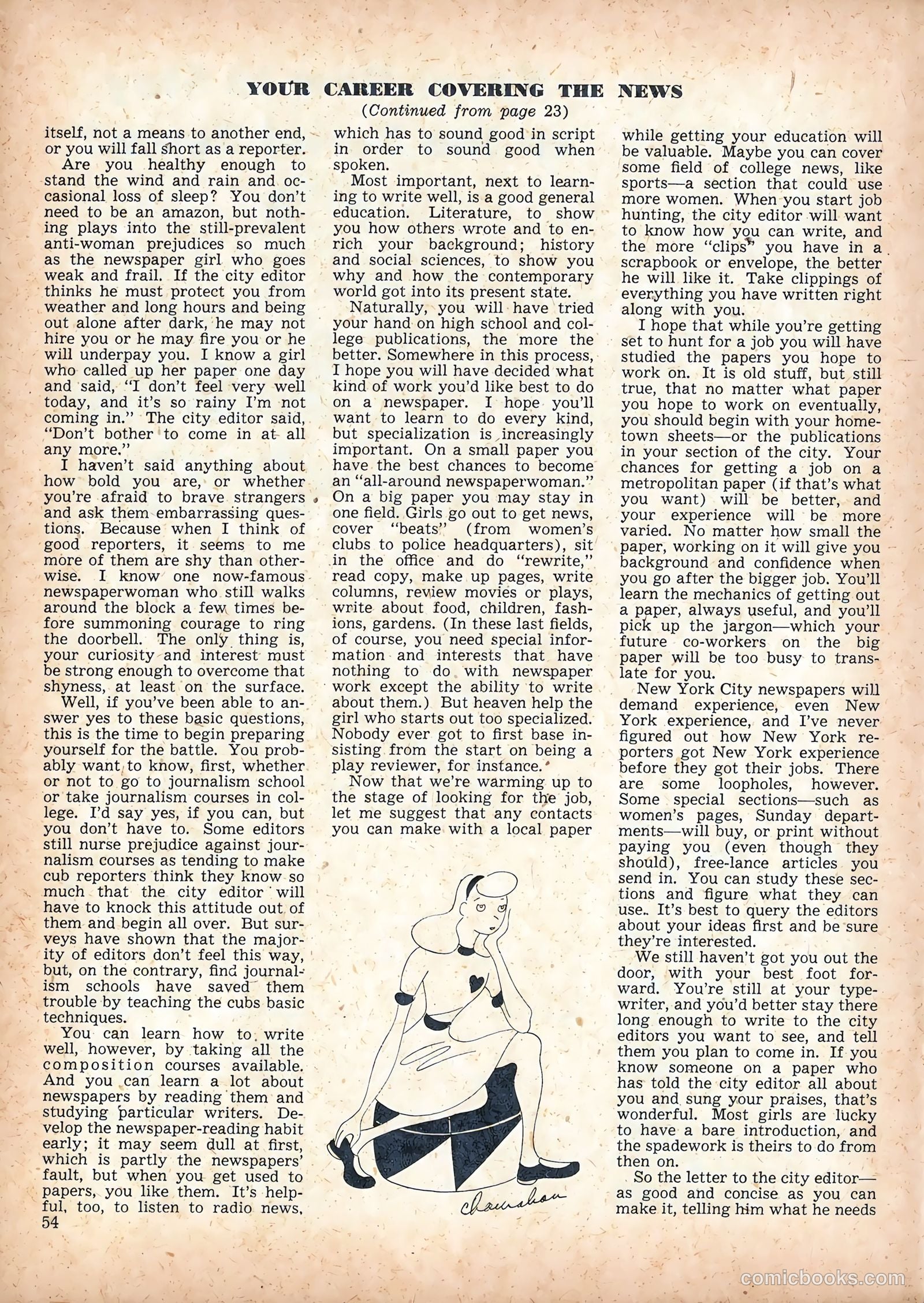 Calling All Girls #47 — page 64 of 94