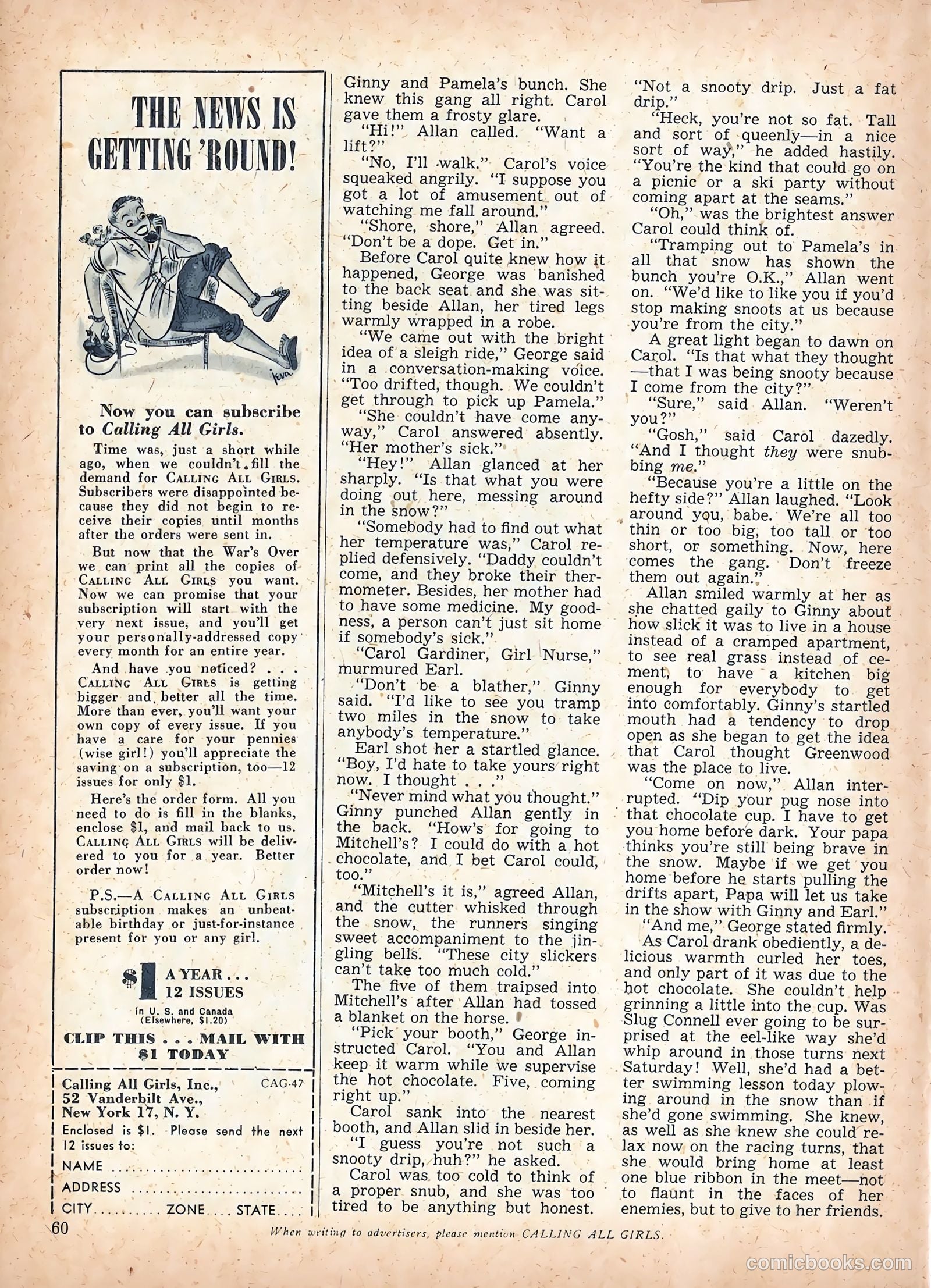 Calling All Girls #47 — page 70 of 94