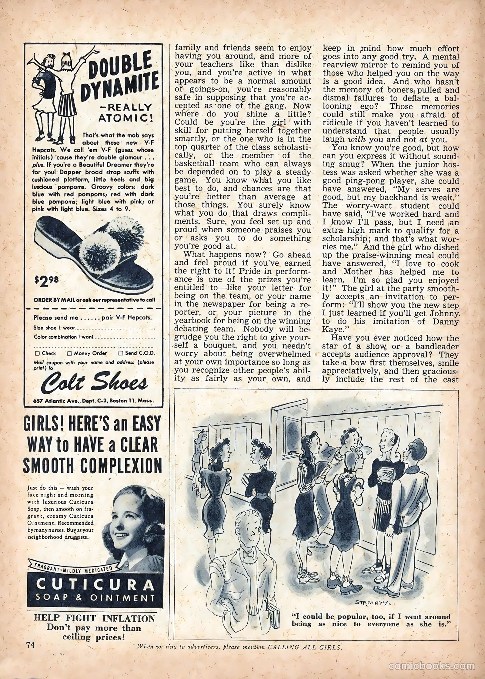 Calling All Girls #47 — page 84 of 94