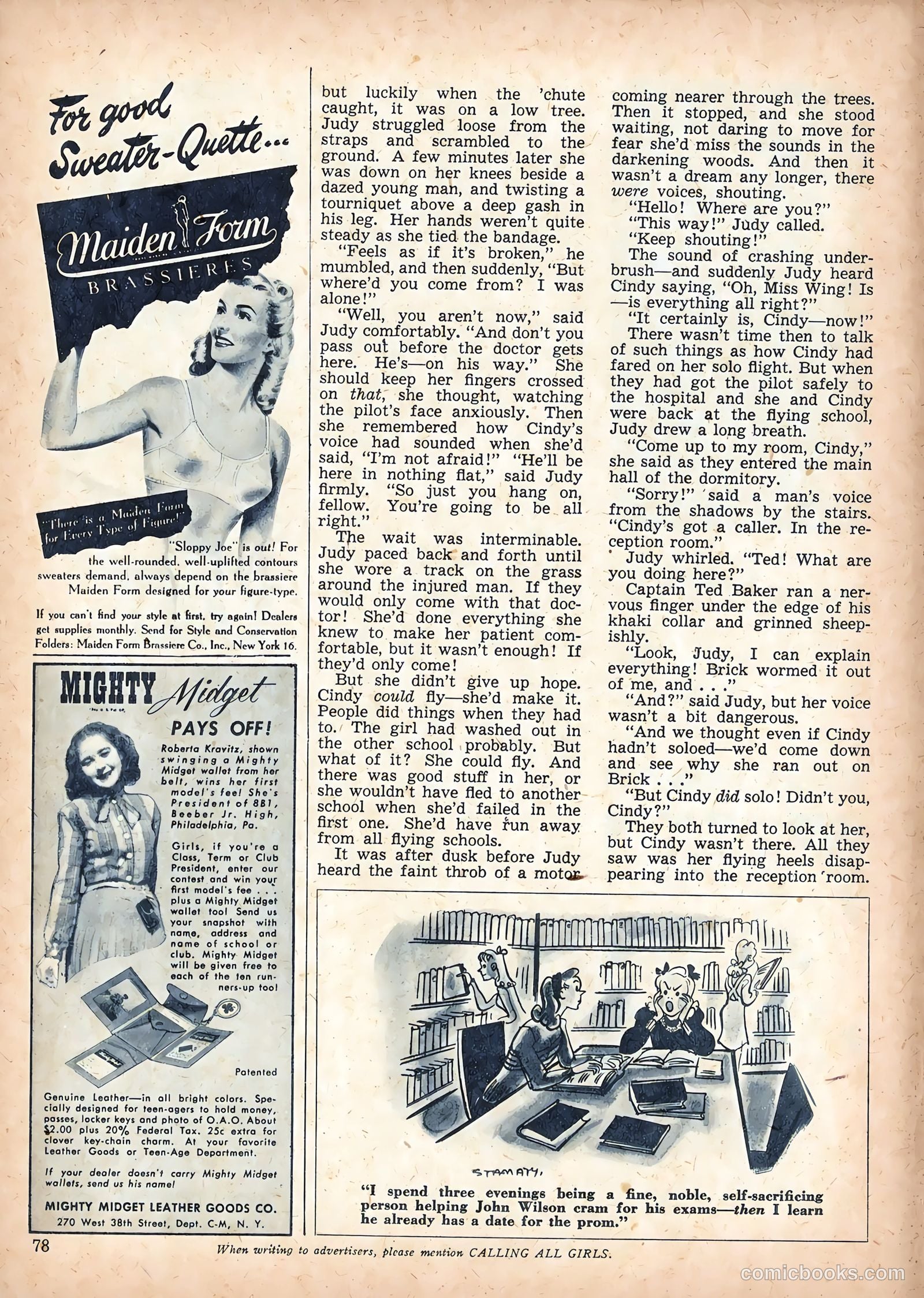 Calling All Girls #47 — page 88 of 94