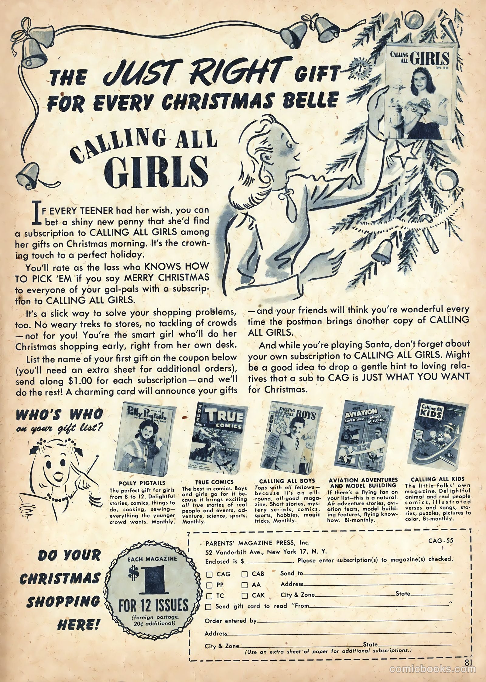 Calling All Girls #47 — page 91 of 94