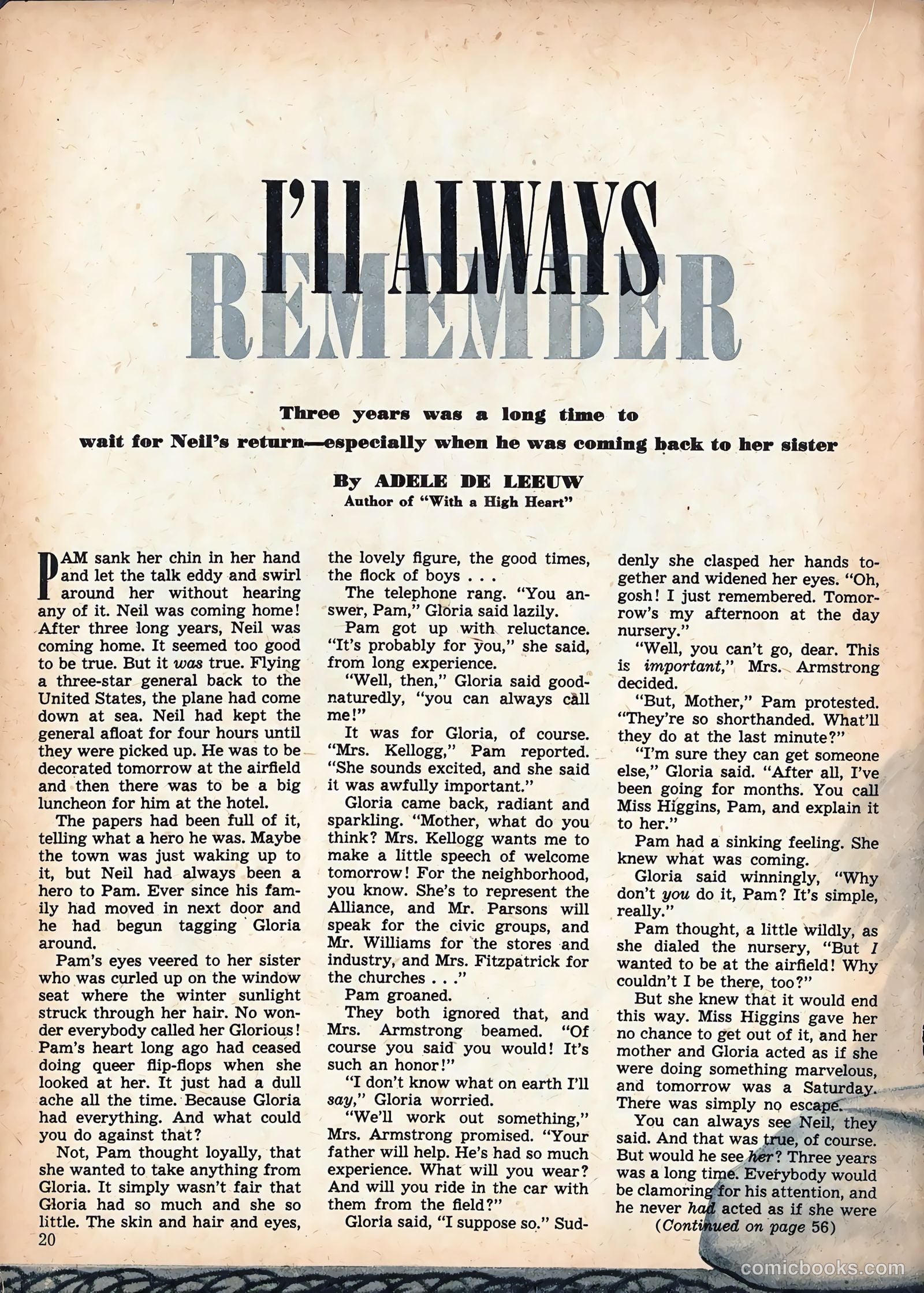 Calling All Girls #48 — page 22 of 88