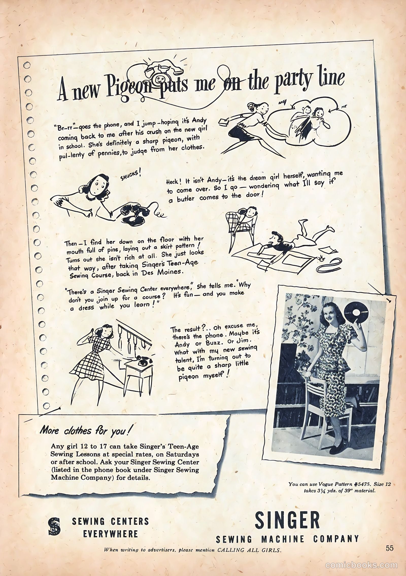 Calling All Girls #48 — page 59 of 88