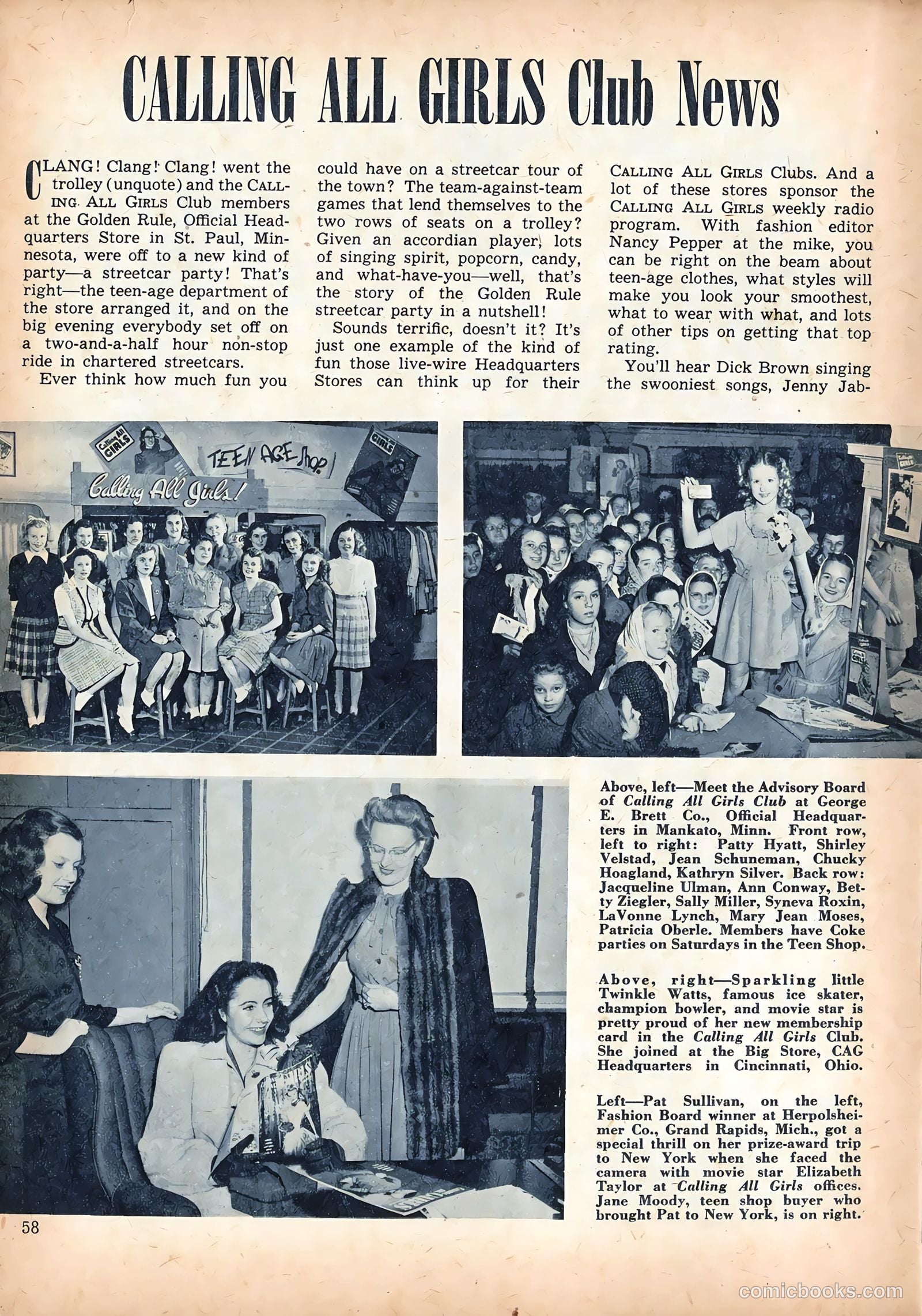 Calling All Girls #48 — page 62 of 88