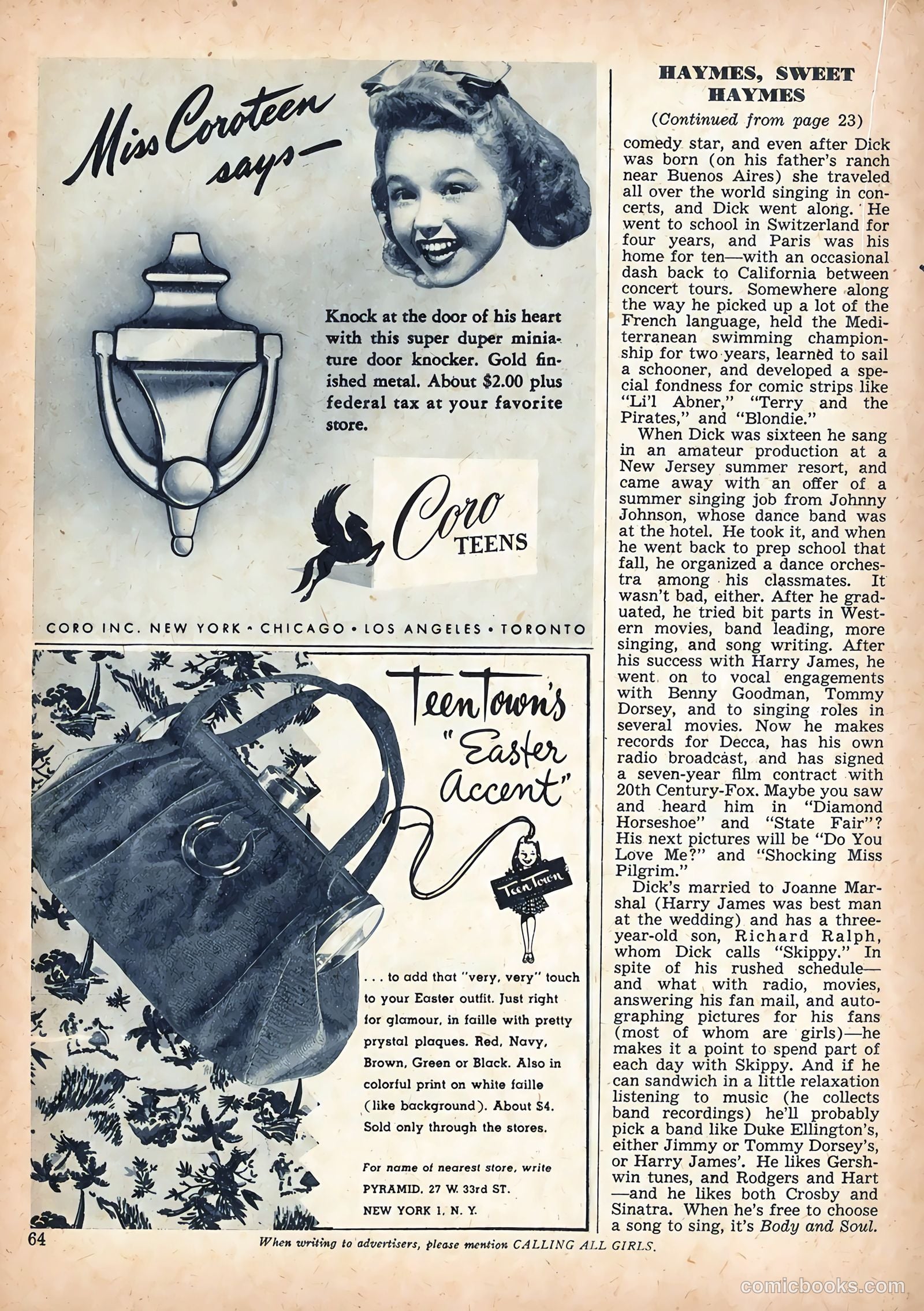Calling All Girls #48 — page 68 of 88