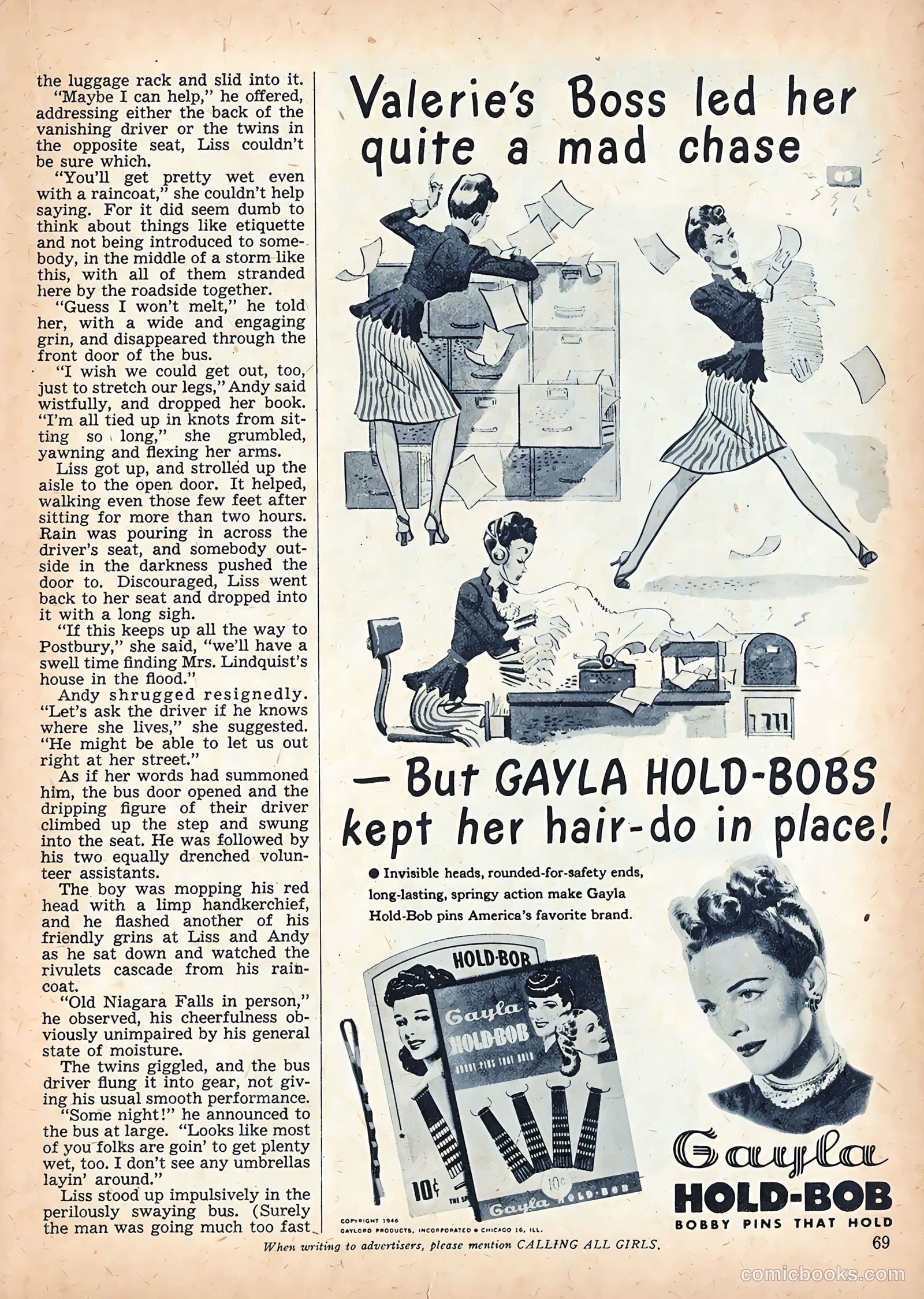 Calling All Girls #48 — page 73 of 88