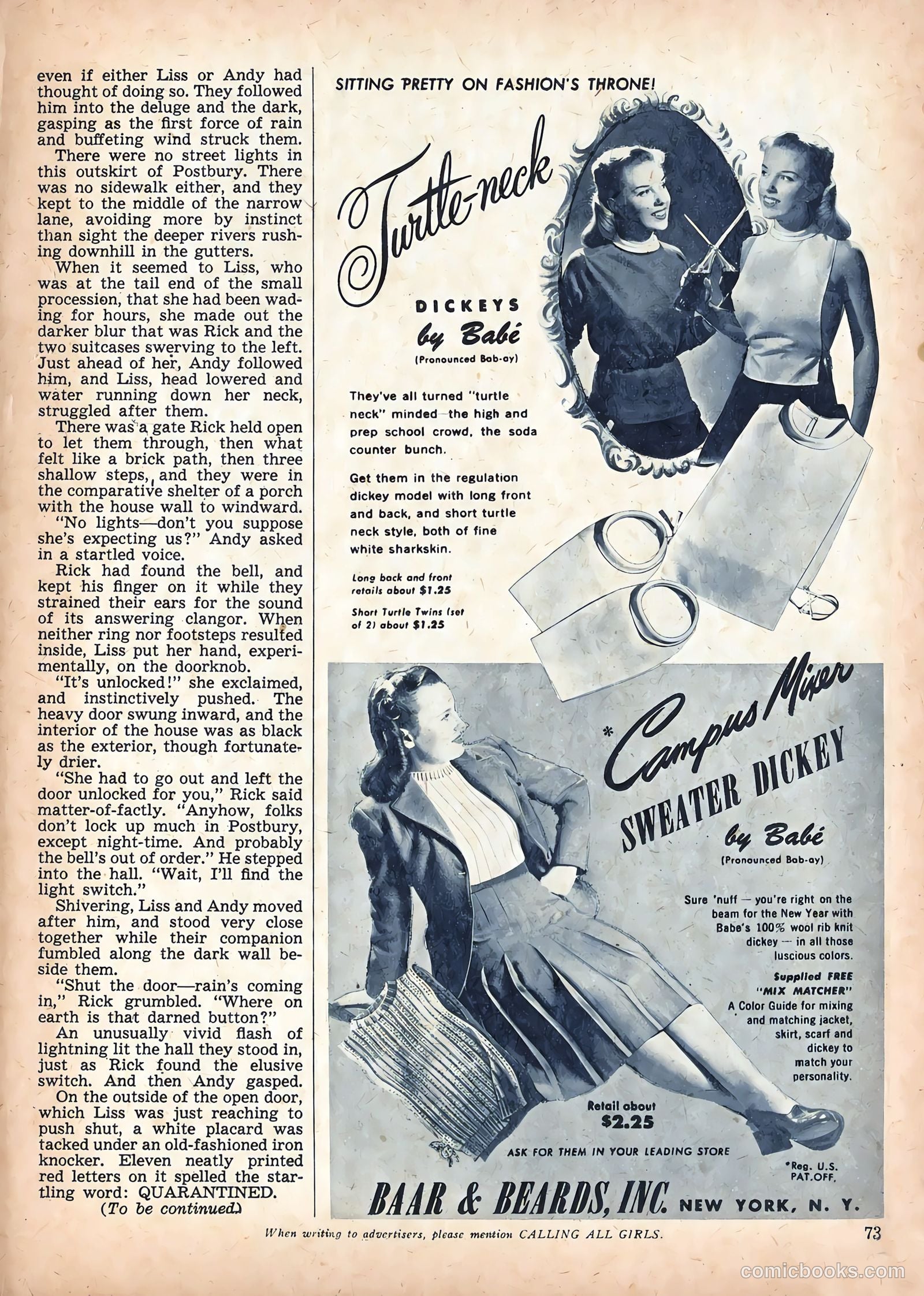 Calling All Girls #48 — page 77 of 88