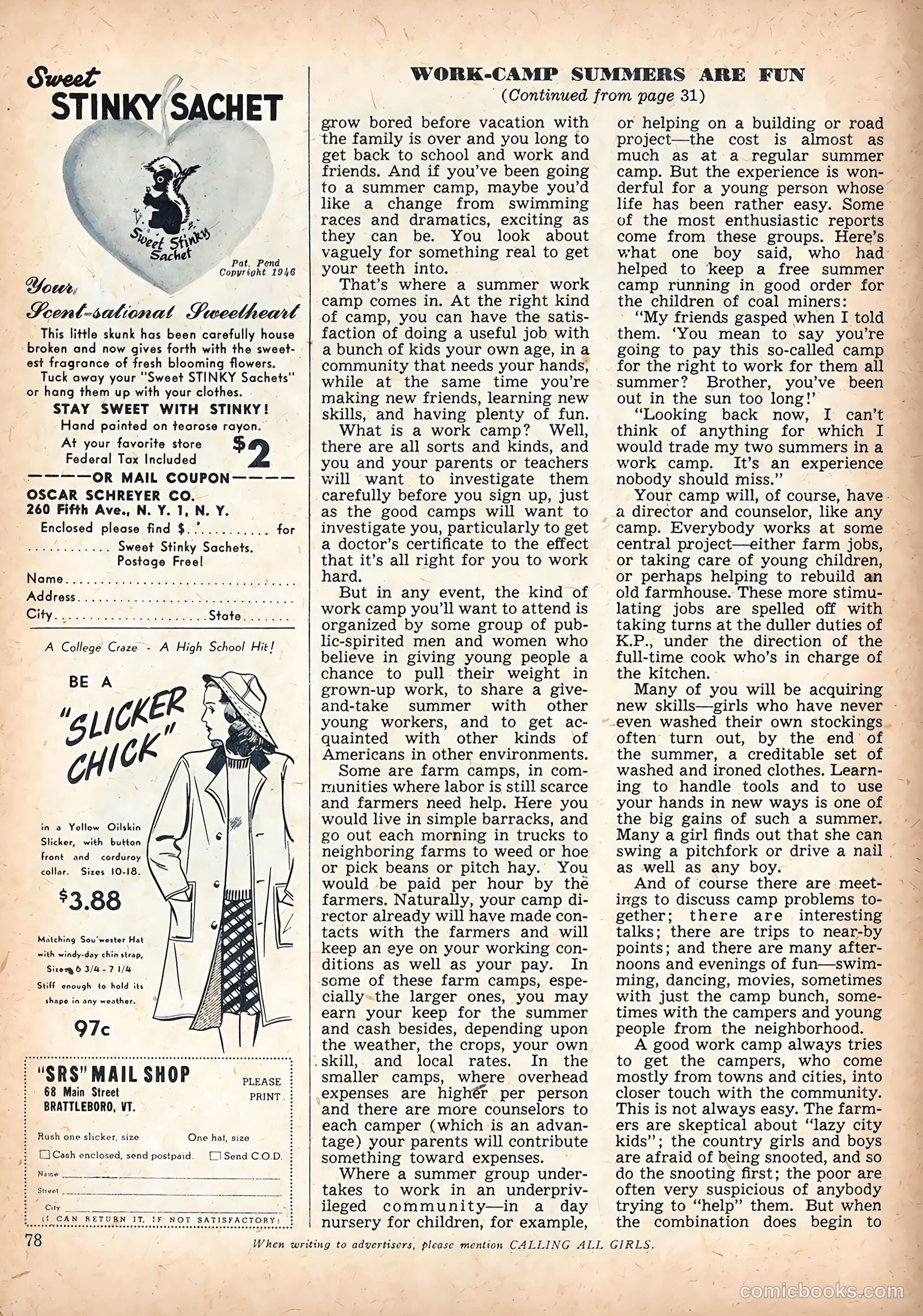 Calling All Girls #48 — page 82 of 88