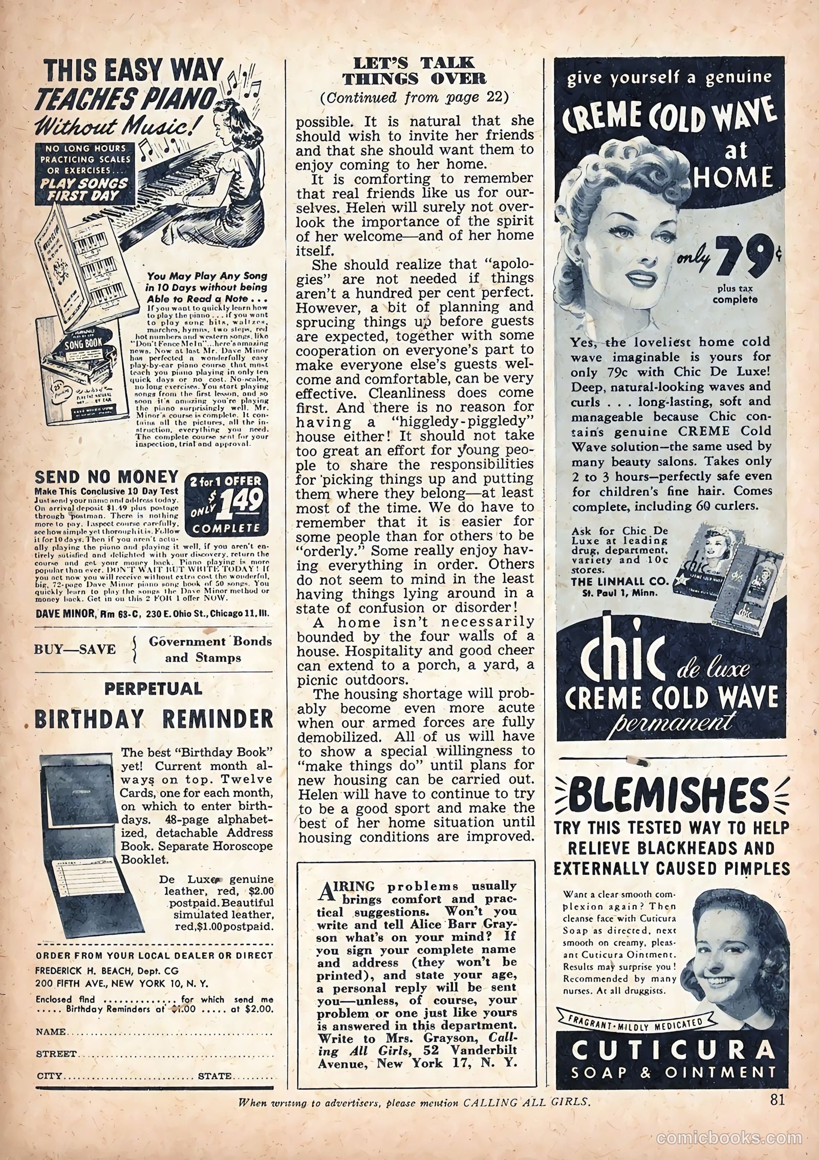 Calling All Girls #48 — page 85 of 88