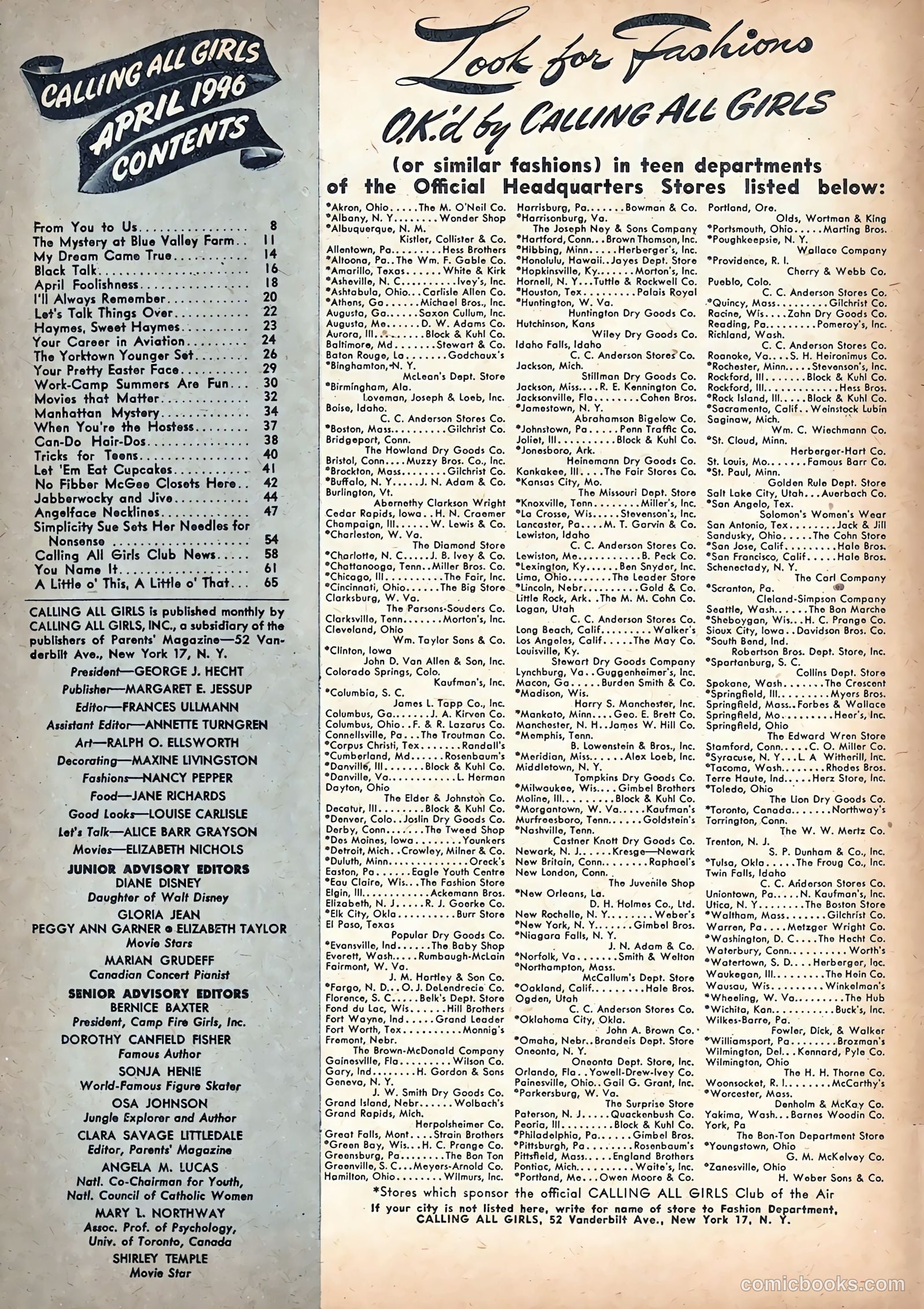 Calling All Girls #48 — page 86 of 88