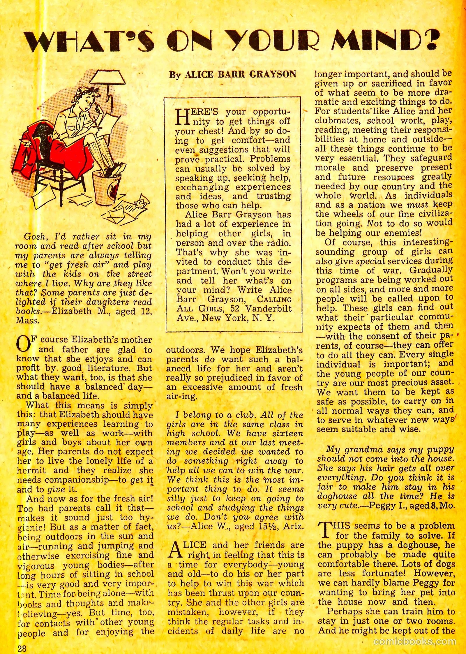 Calling All Girls #5 — page 30 of 68