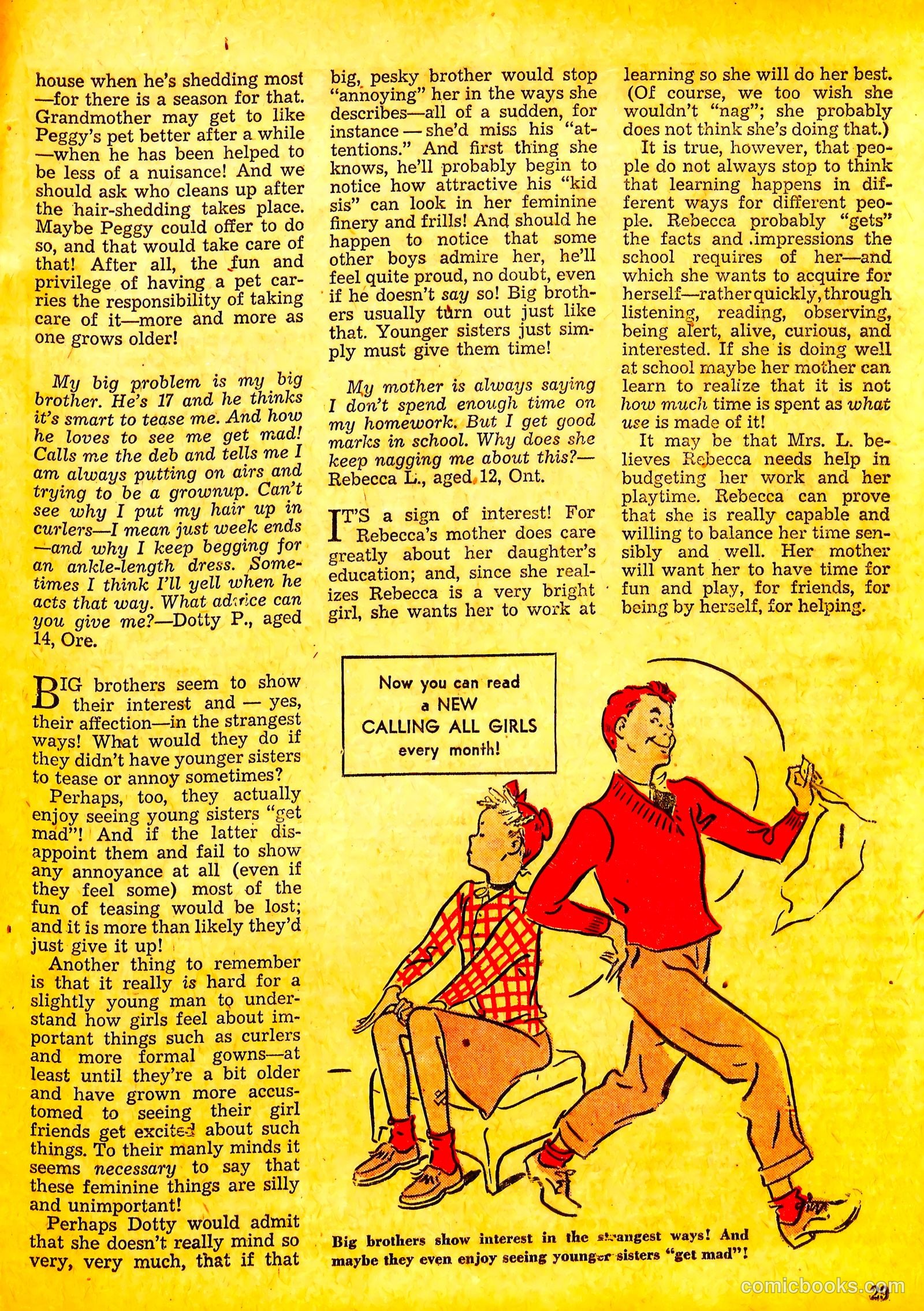 Calling All Girls #5 — page 31 of 68