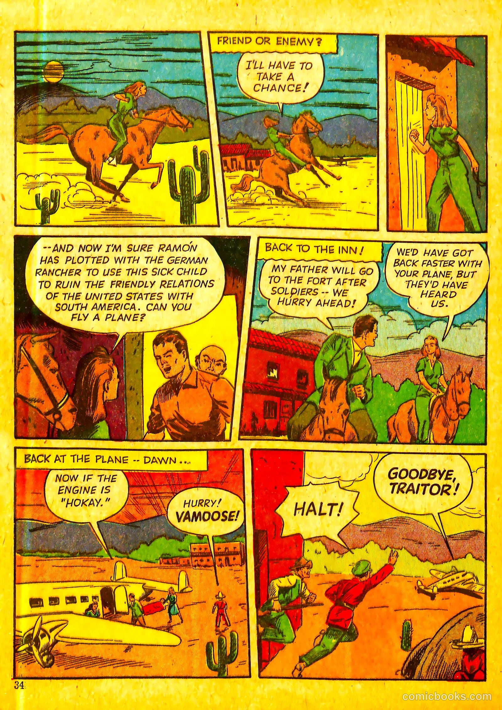 Calling All Girls #5 — page 36 of 68
