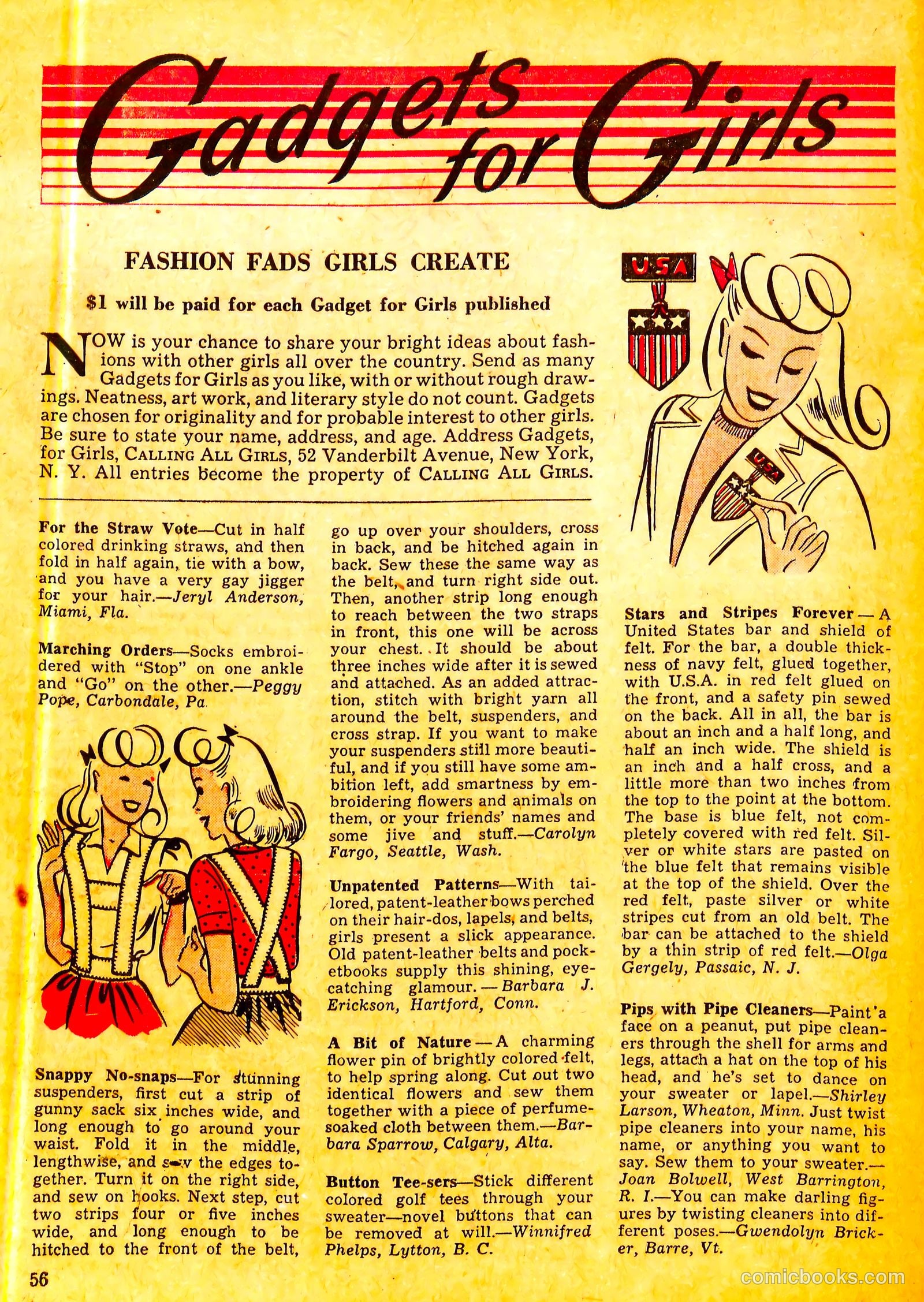 Calling All Girls #5 — page 58 of 68