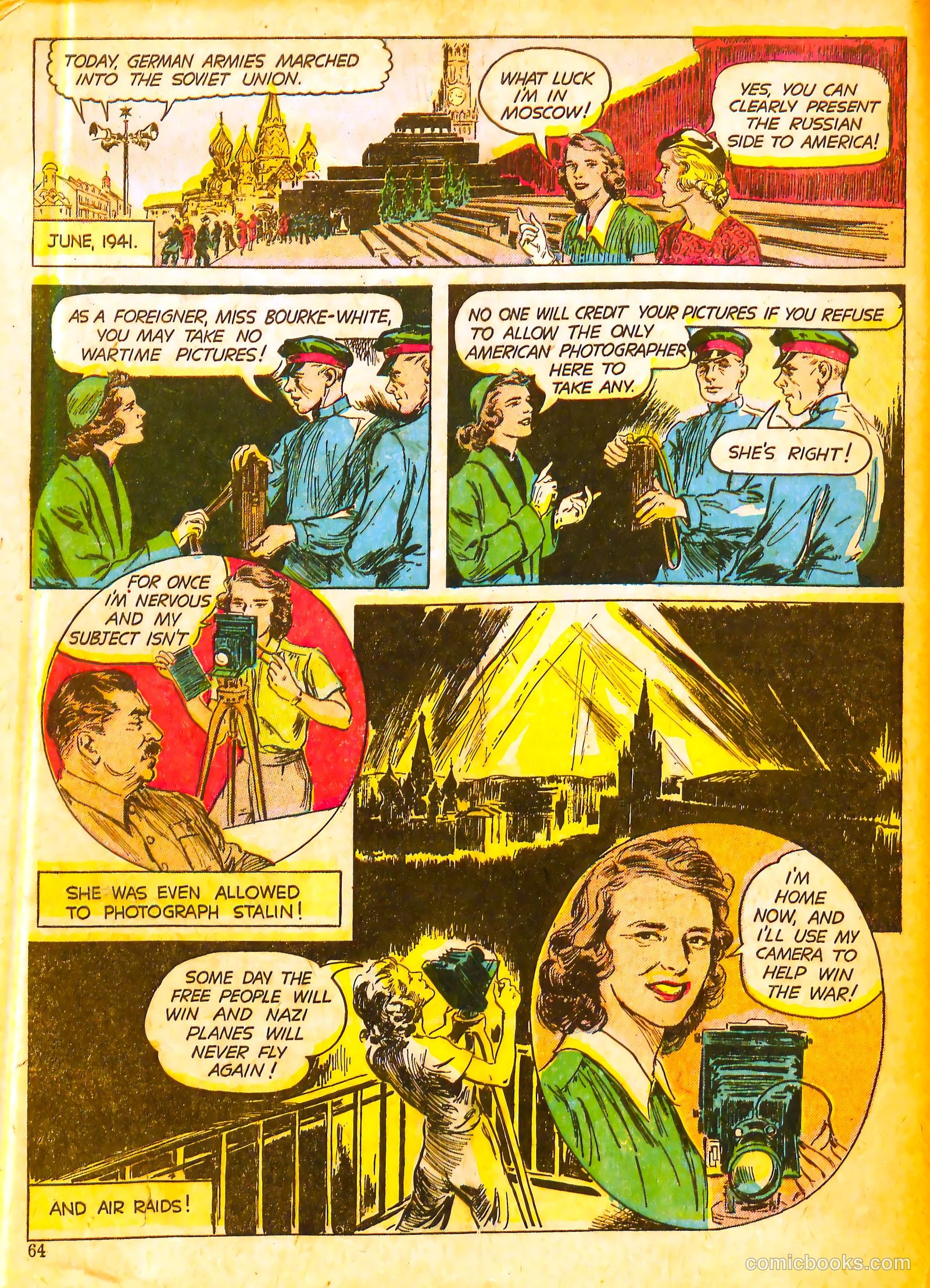 Calling All Girls #5 — page 66 of 68