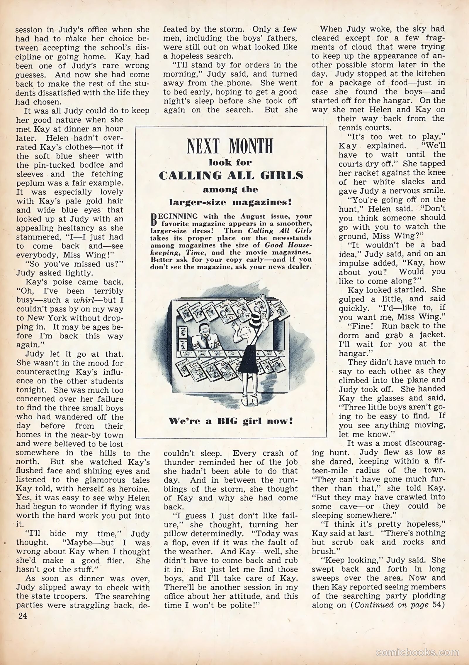 Calling All Girls #51 — page 23 of 65