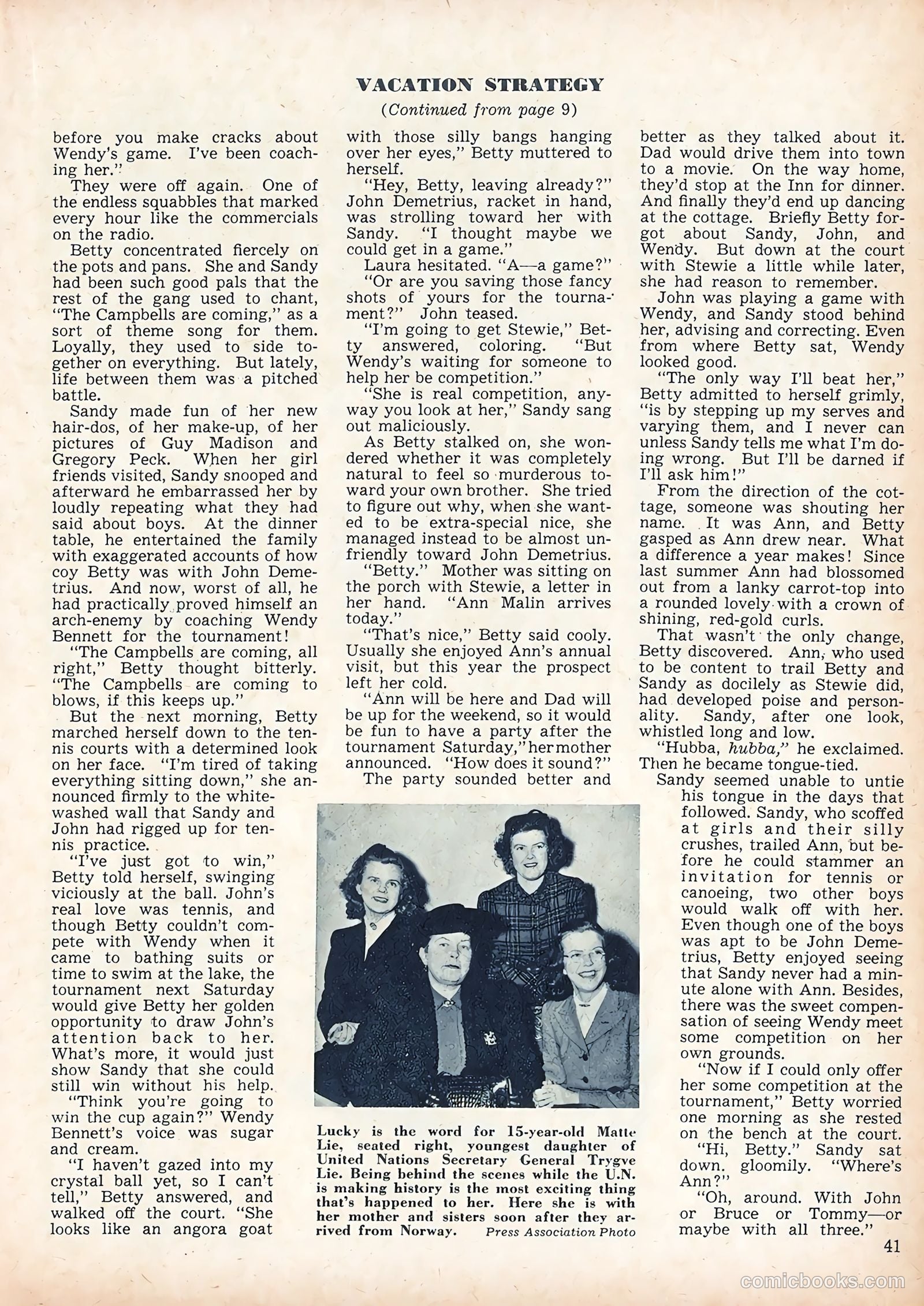 Calling All Girls #51 — page 38 of 65