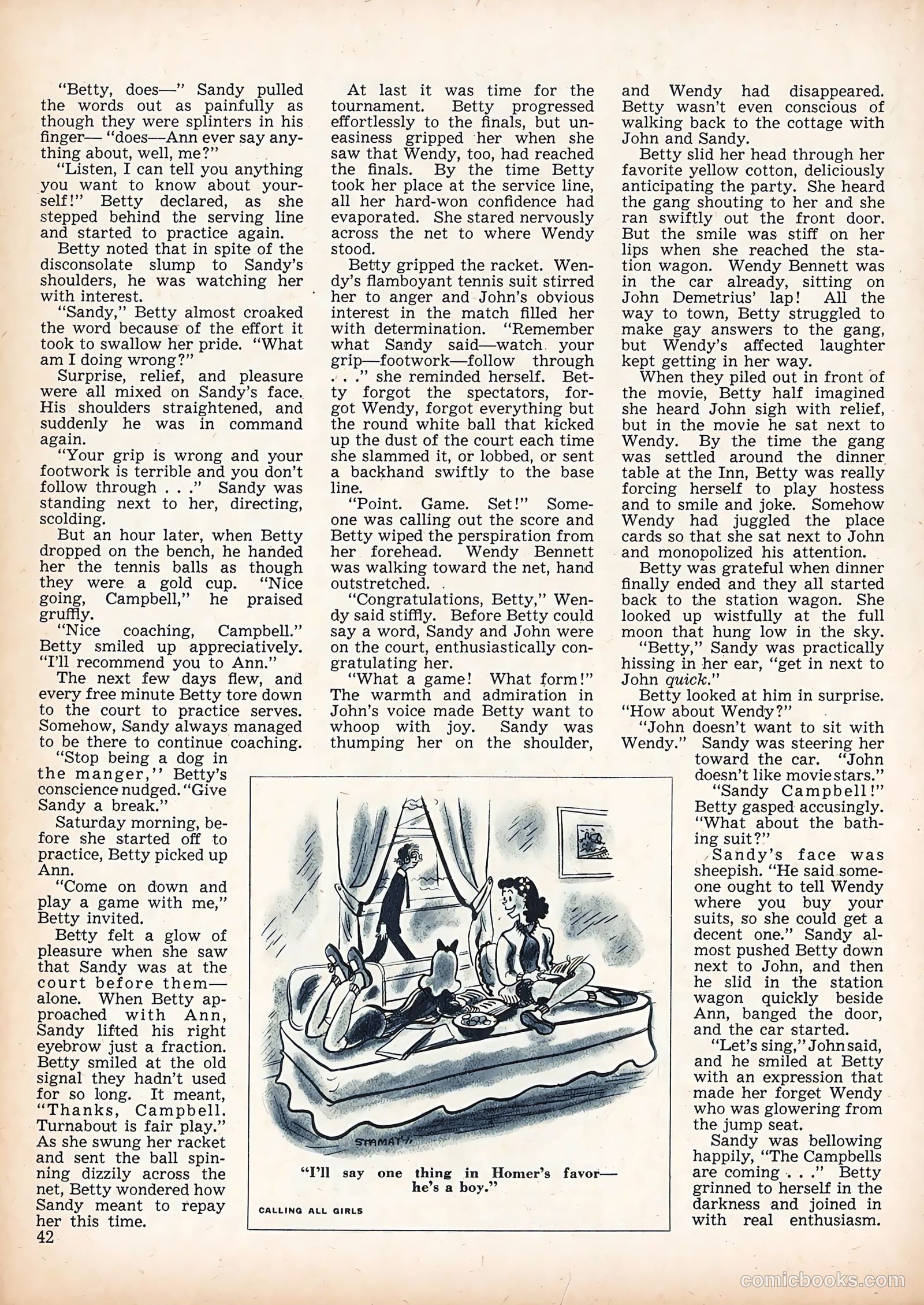 Calling All Girls #51 — page 39 of 65