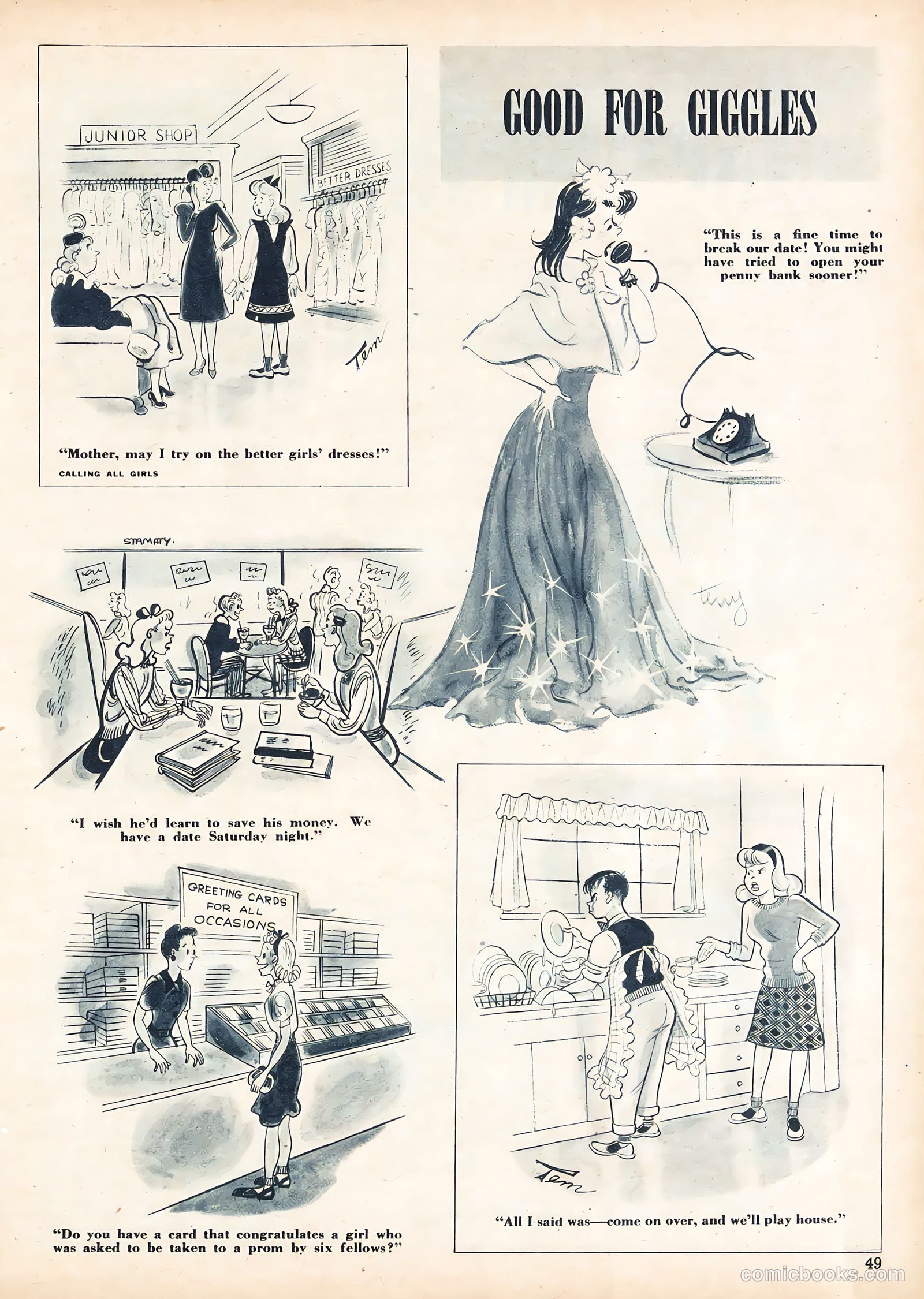 Calling All Girls #52 — page 53 of 105