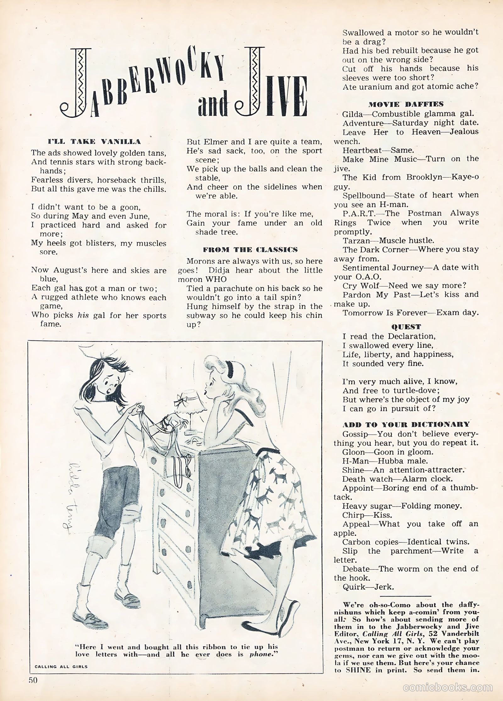 Calling All Girls #52 — page 54 of 105