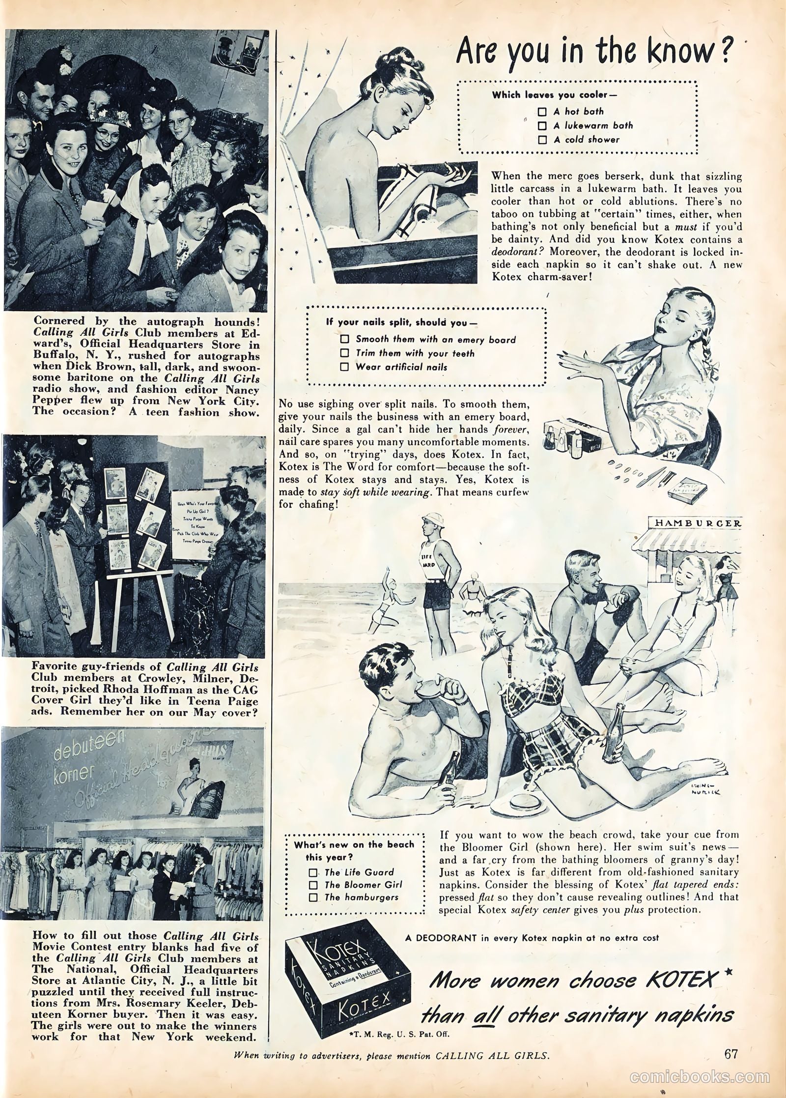 Calling All Girls #52 — page 72 of 105