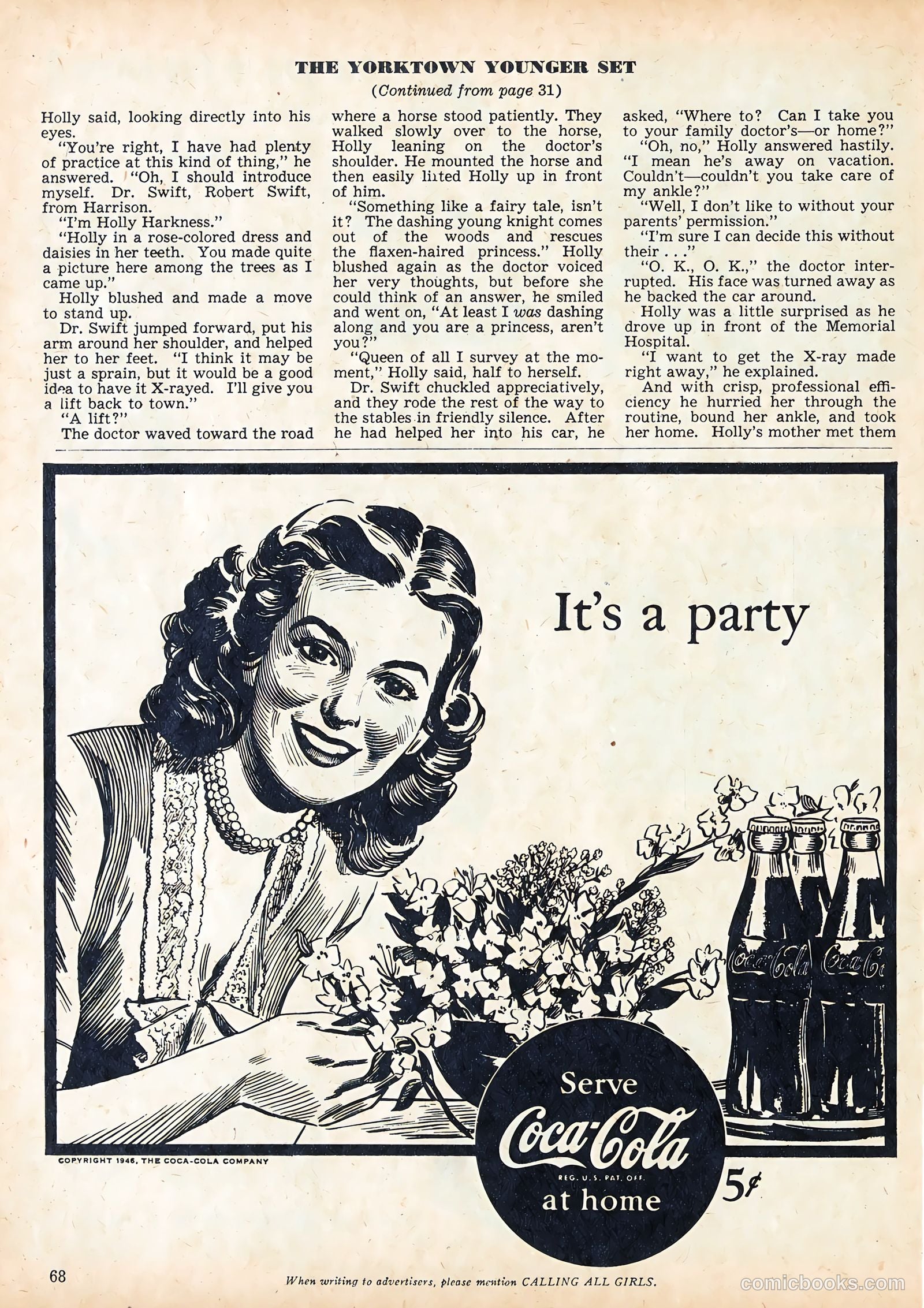 Calling All Girls #52 — page 73 of 105