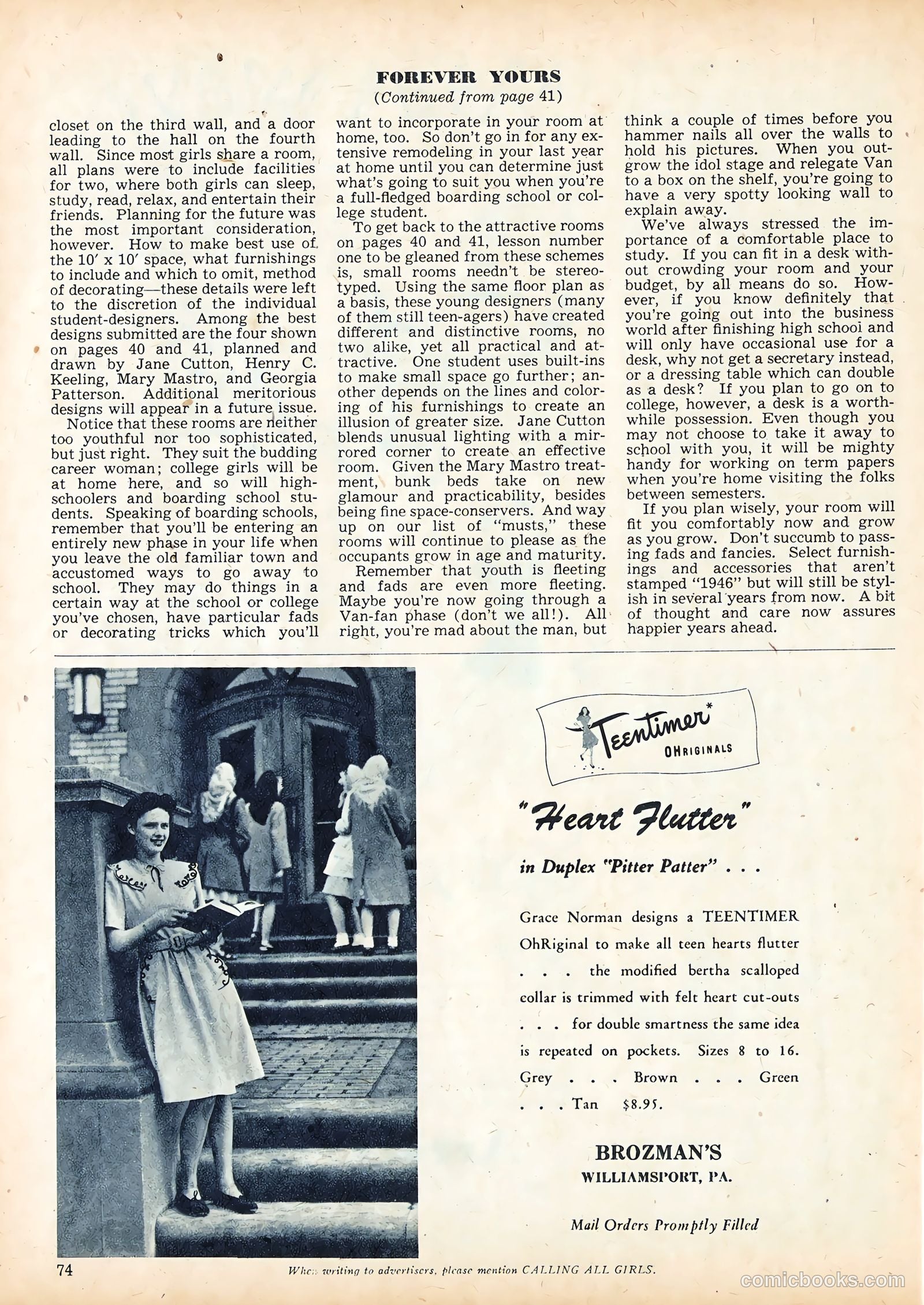 Calling All Girls #52 — page 79 of 105