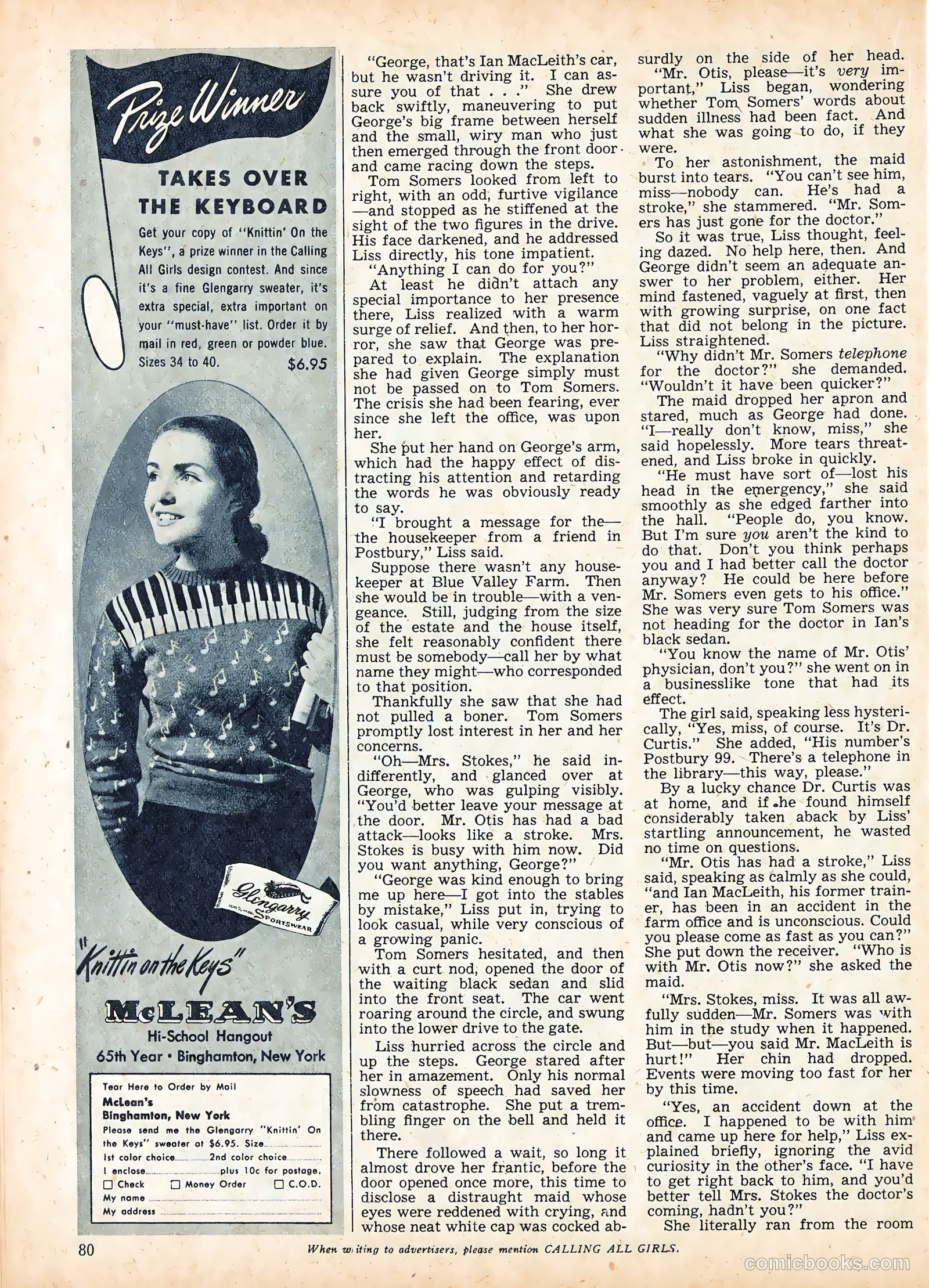 Calling All Girls #52 — page 85 of 105