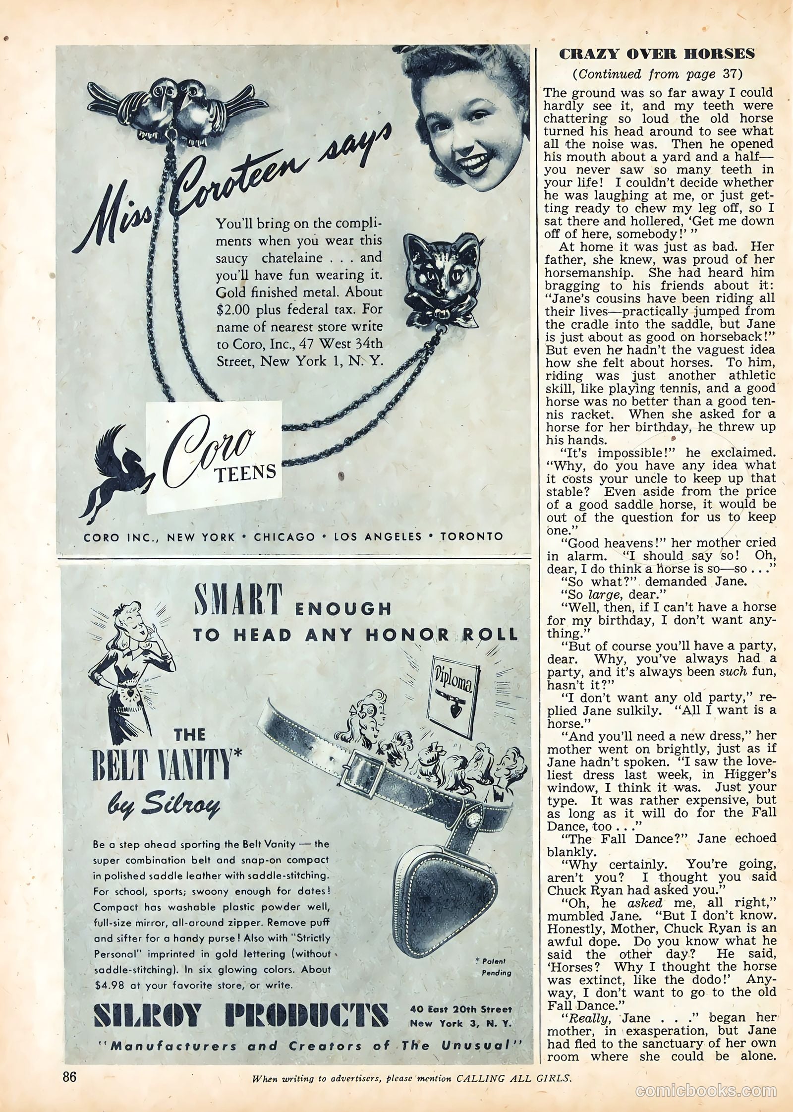 Calling All Girls #52 — page 91 of 105