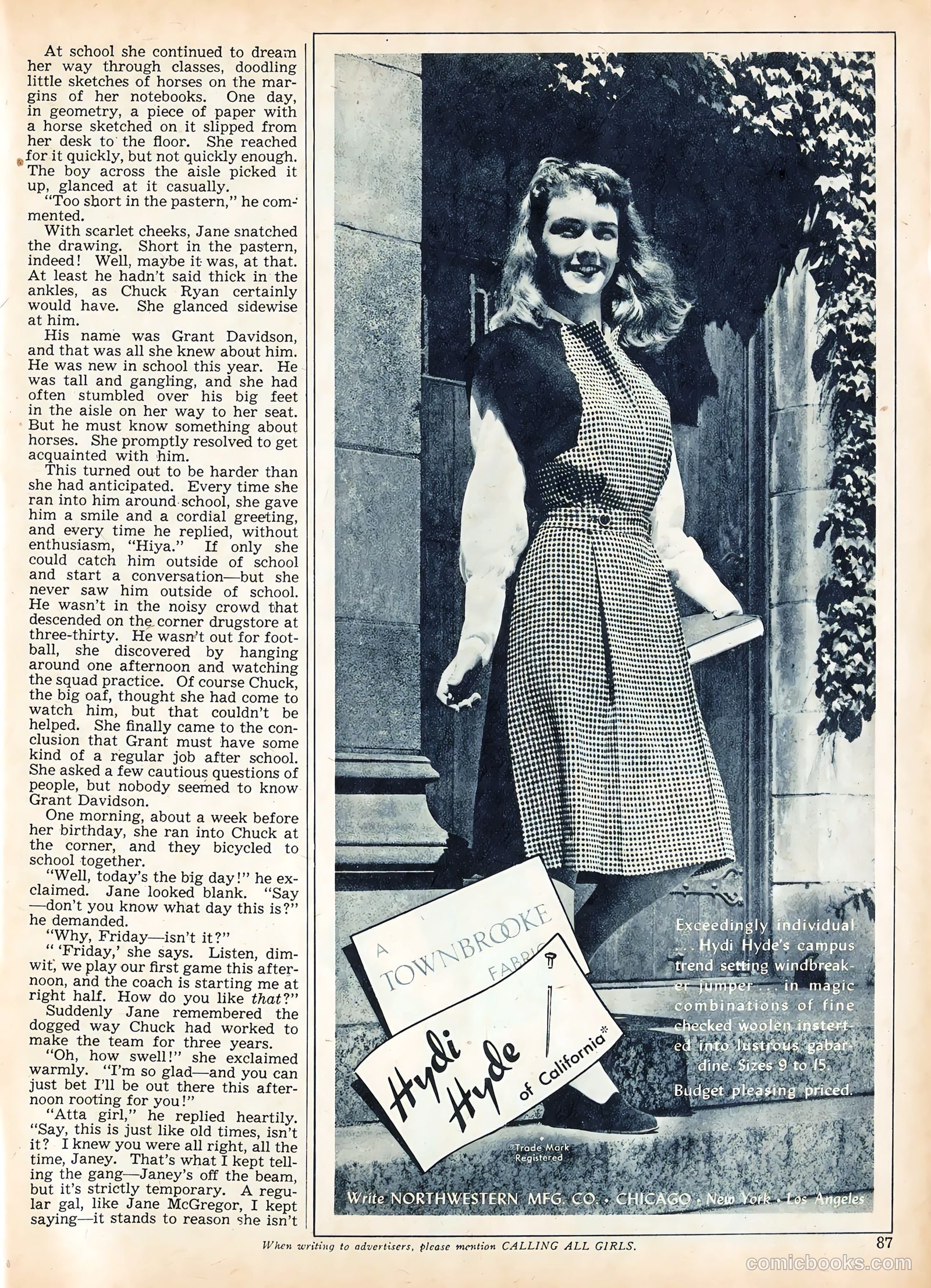 Calling All Girls #52 — page 92 of 105