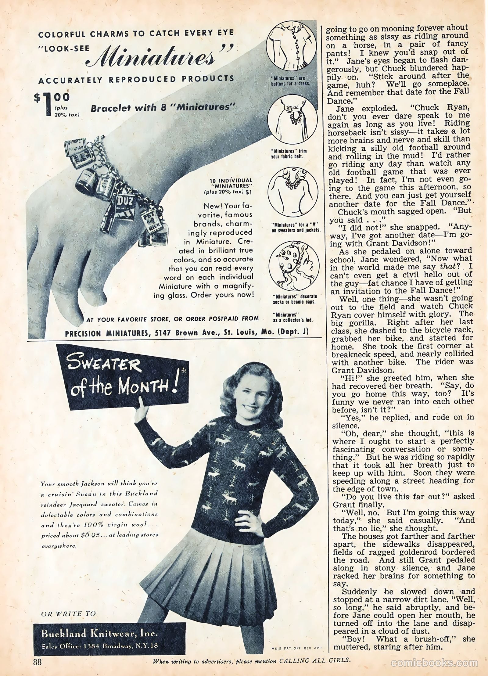 Calling All Girls #52 — page 93 of 105