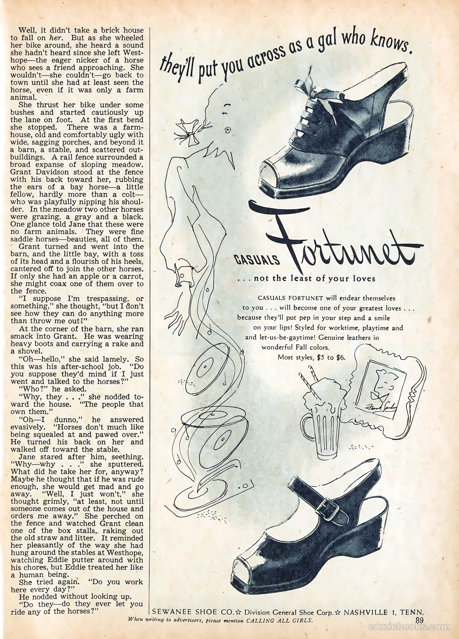Calling All Girls #52 — page 94 of 105