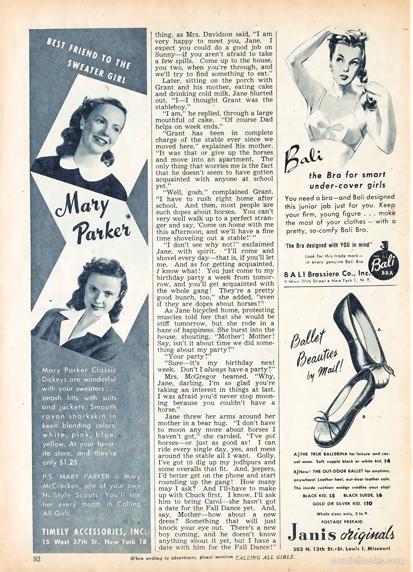 Calling All Girls #52 — page 97 of 105