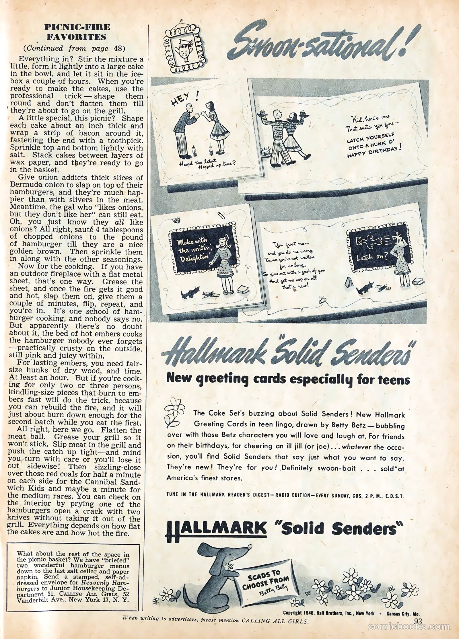 Calling All Girls #52 — page 98 of 105