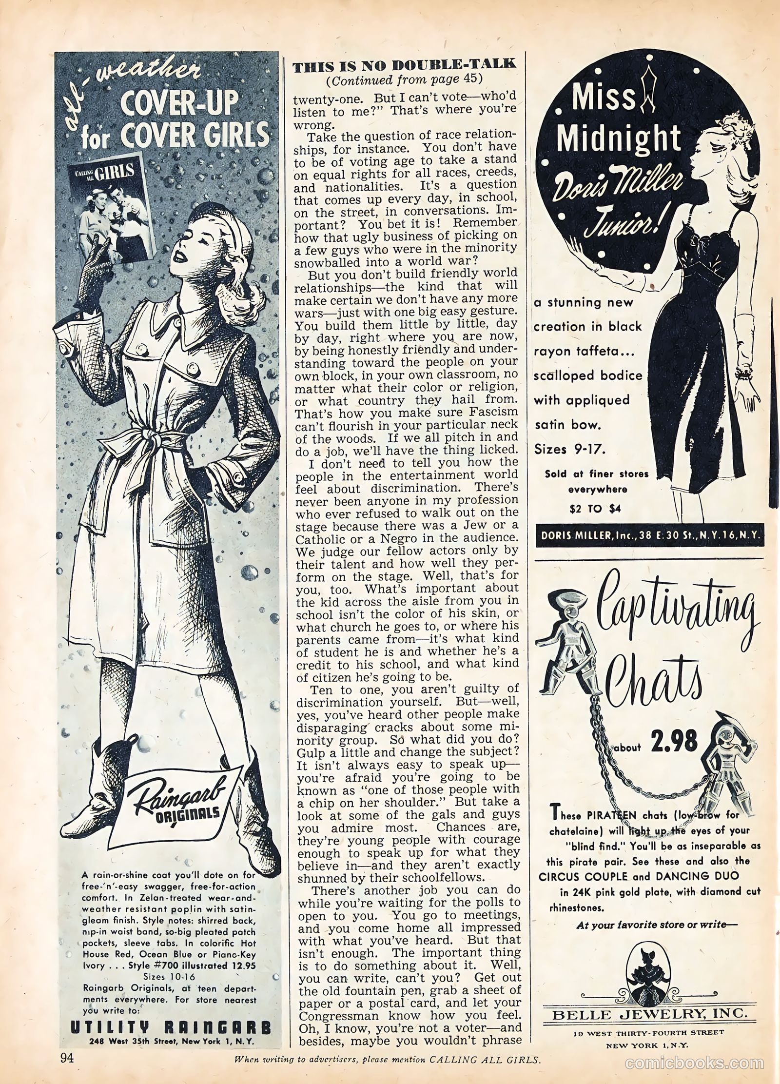 Calling All Girls #52 — page 99 of 105