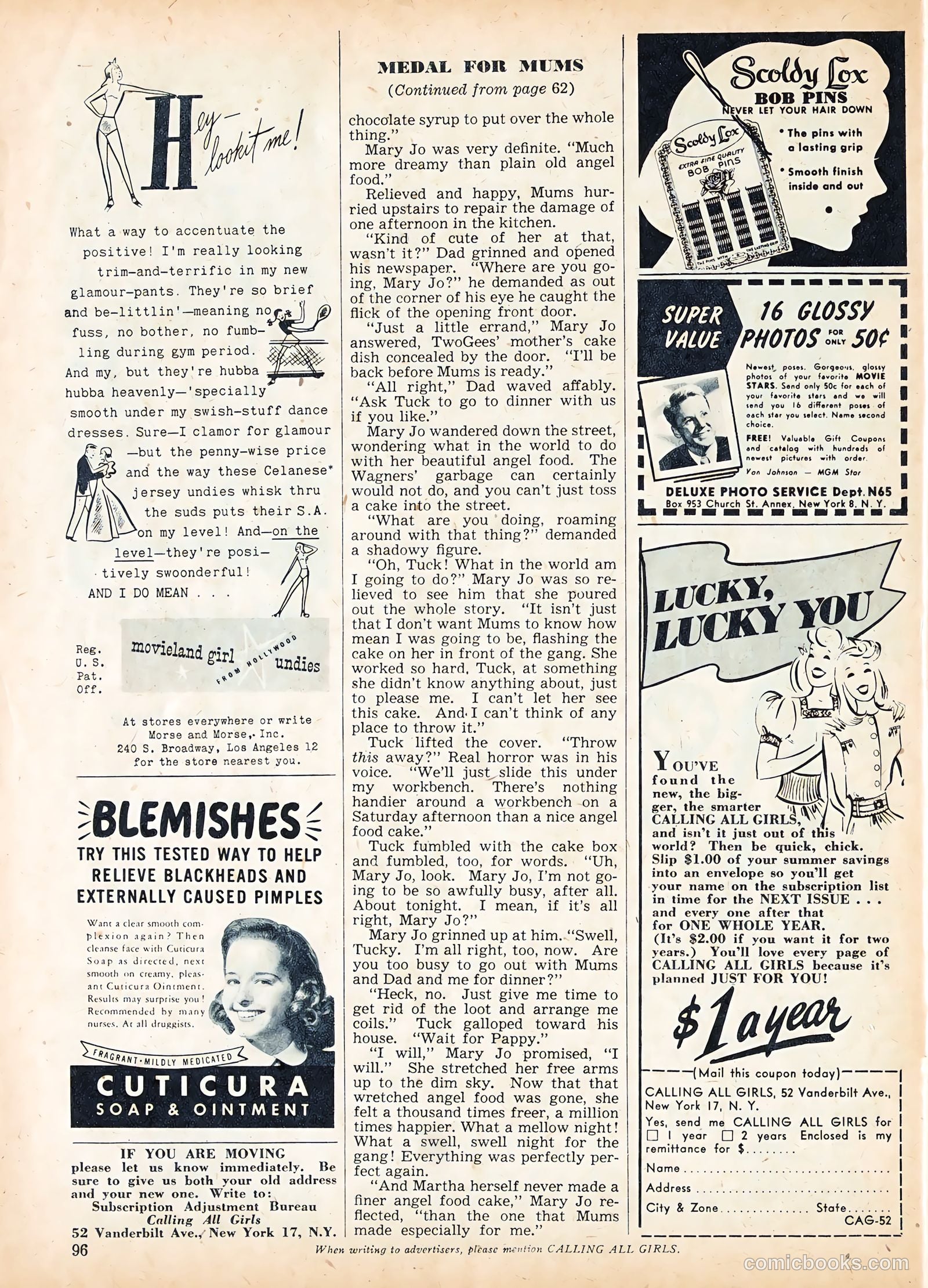 Calling All Girls #52 — page 101 of 105