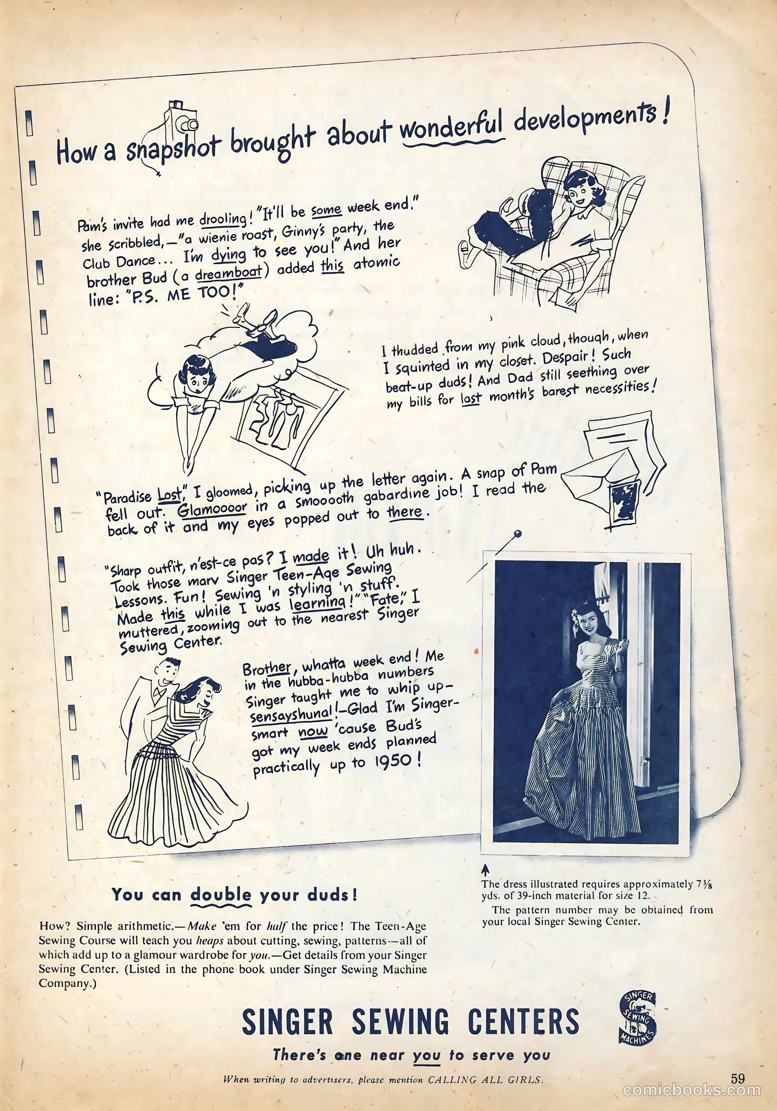 Calling All Girls #53 — page 59 of 99