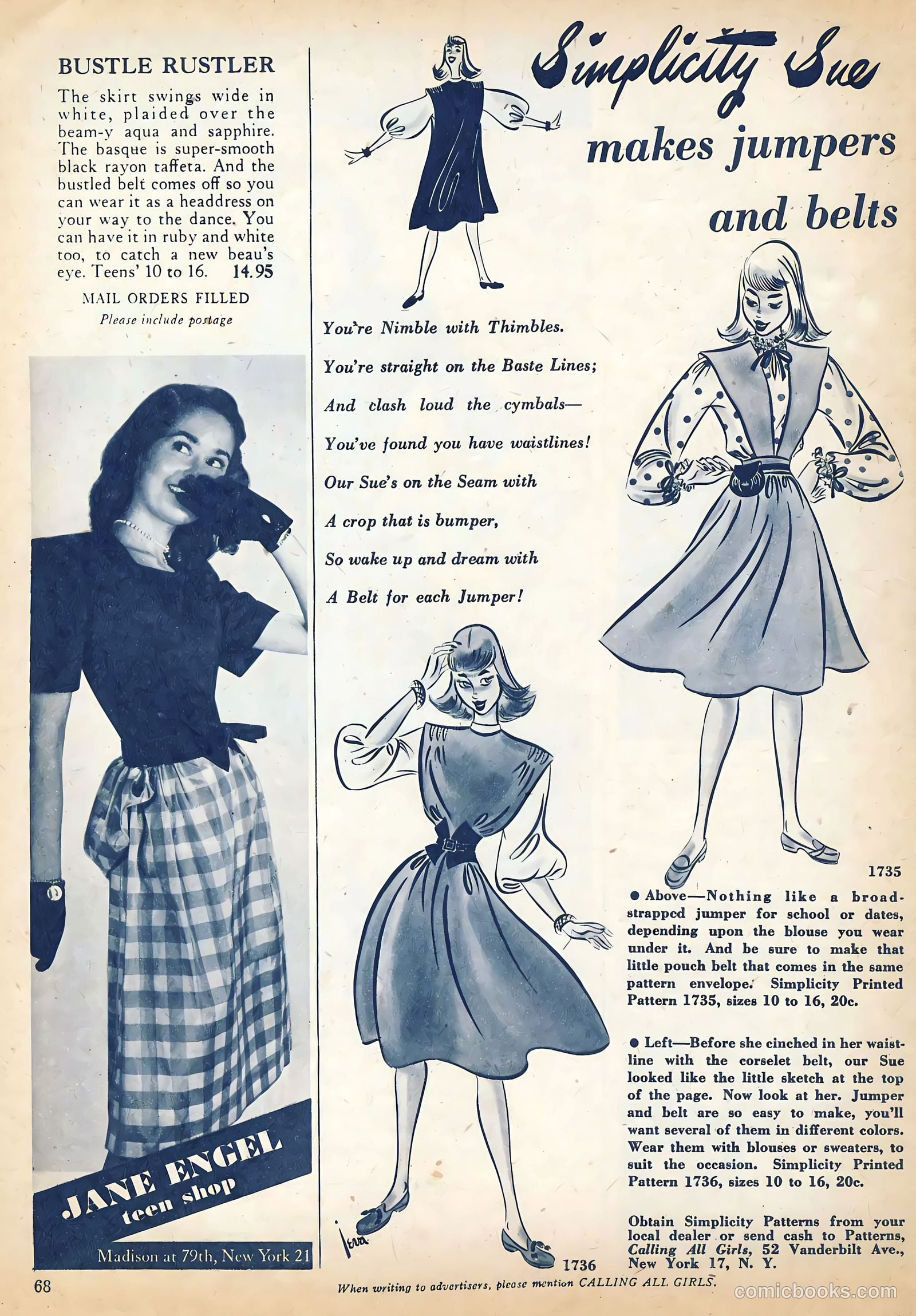 Calling All Girls #53 — page 68 of 99
