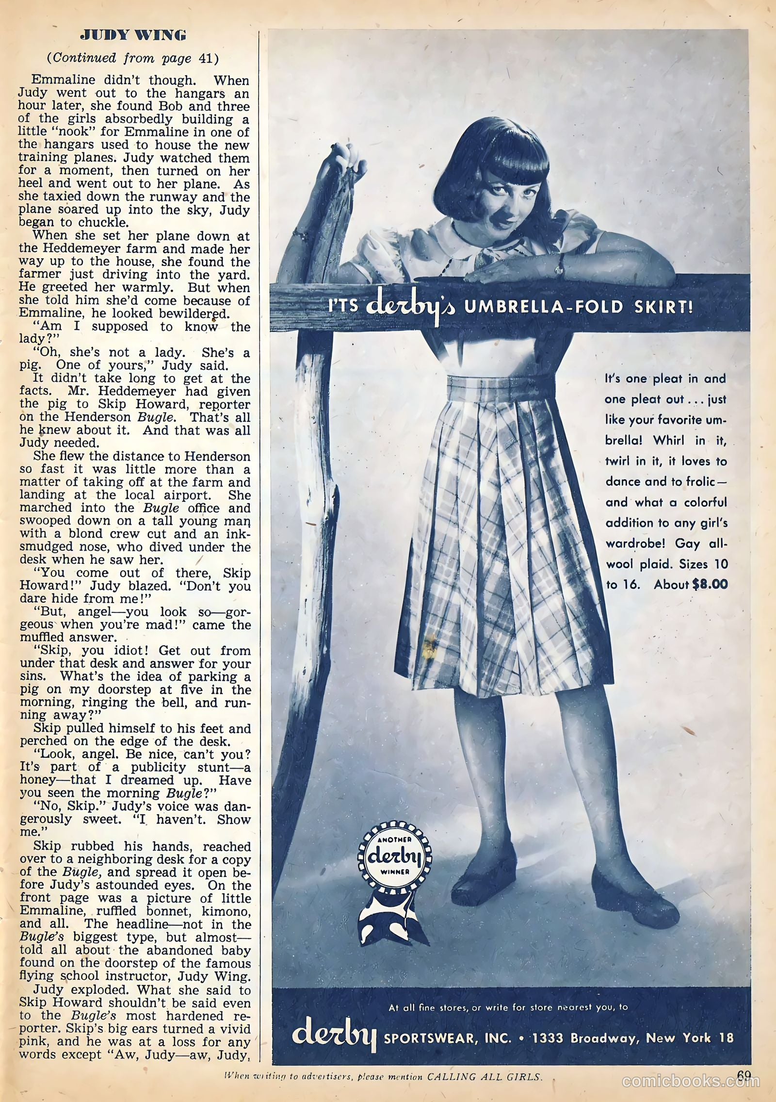Calling All Girls #53 — page 69 of 99