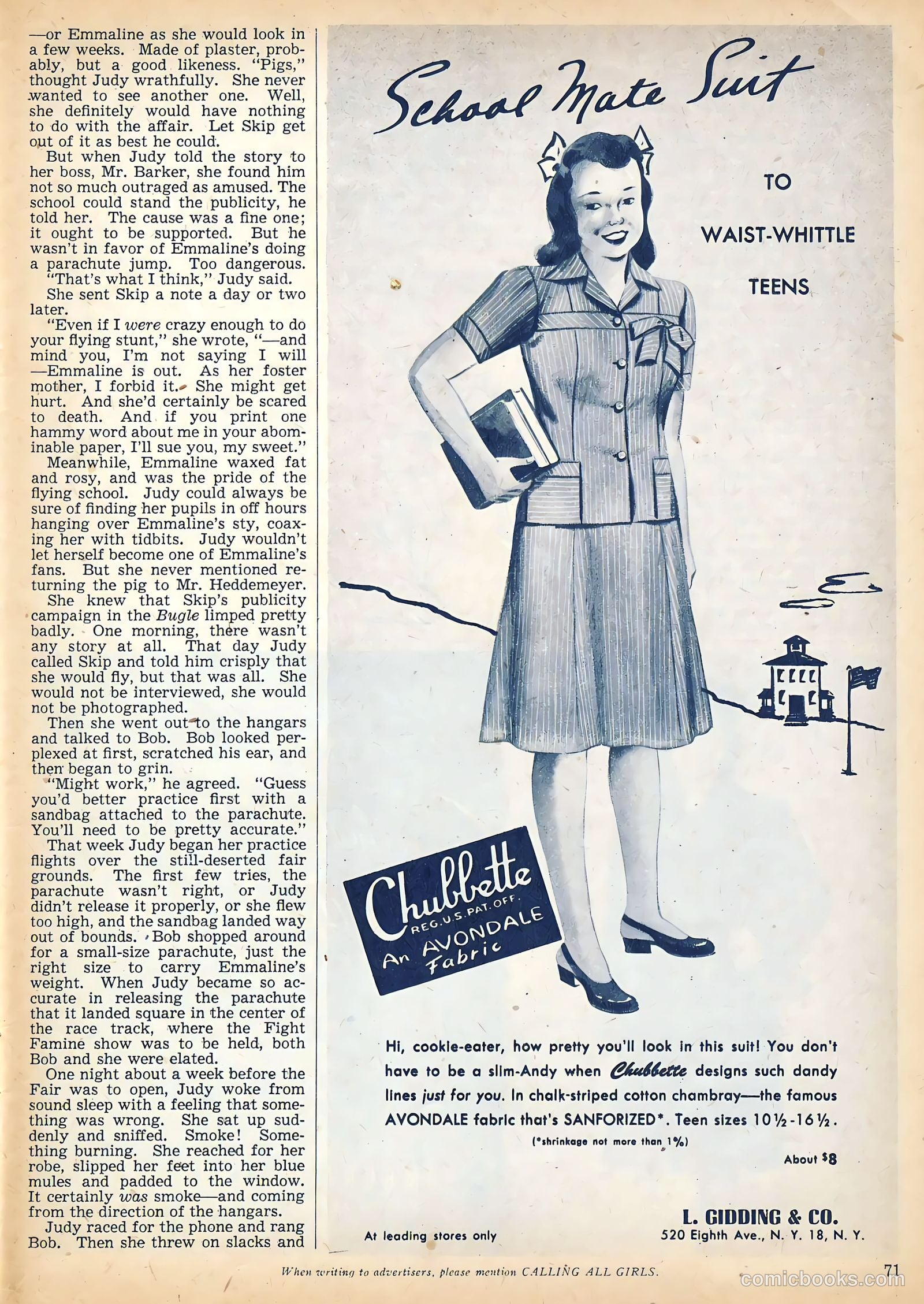 Calling All Girls #53 — page 71 of 99