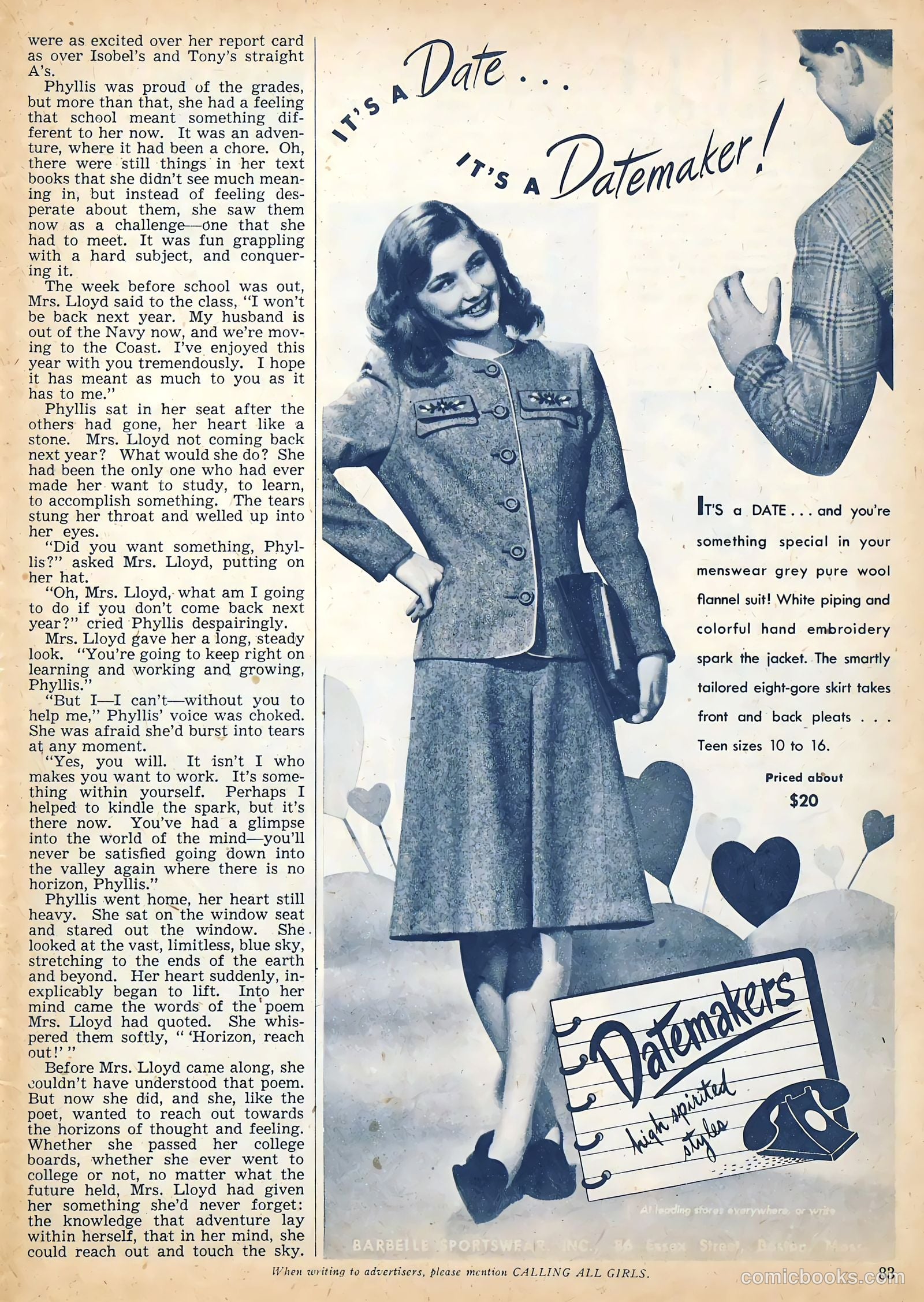 Calling All Girls #53 — page 83 of 99